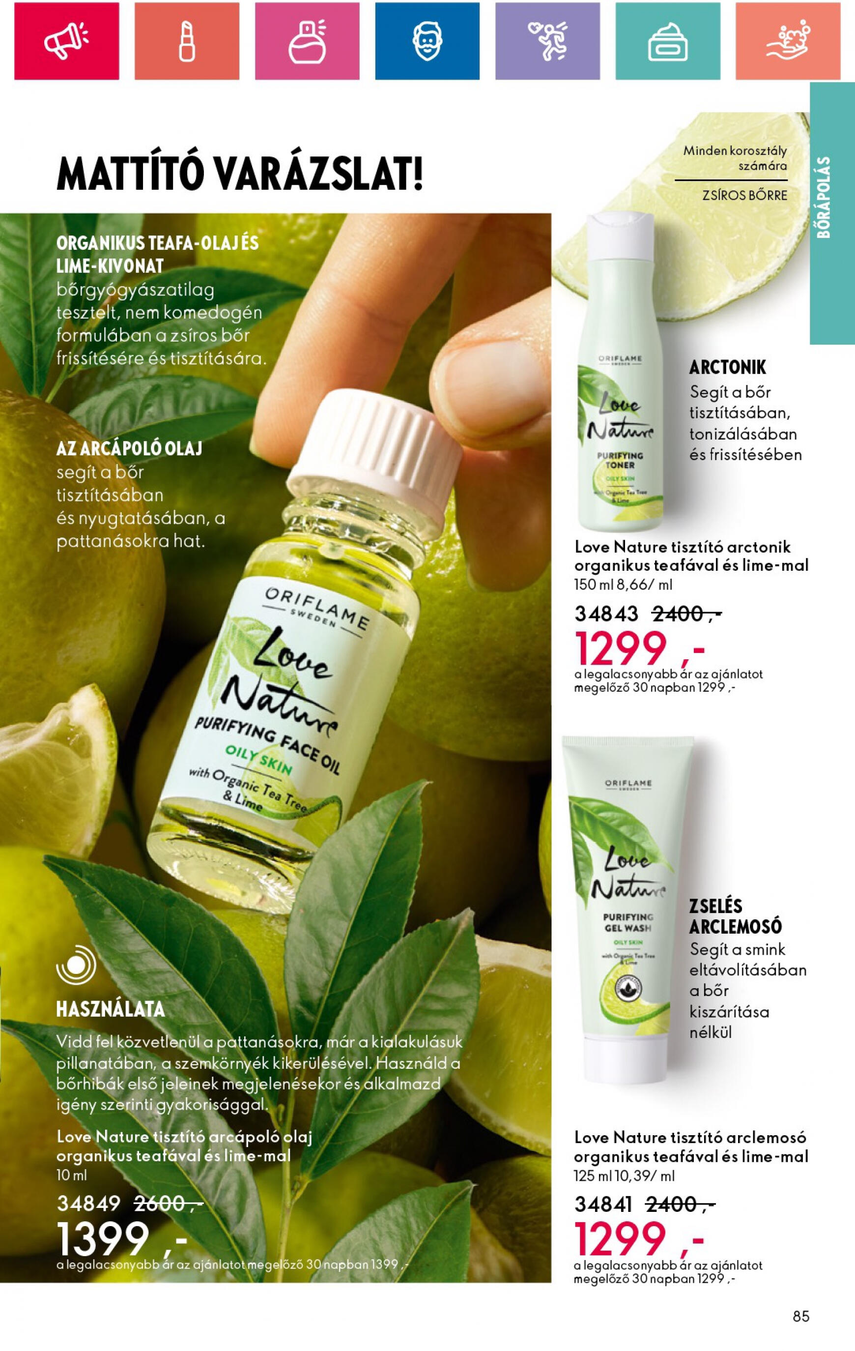 oriflame - Aktuális újság Oriflame 07.09. - 07.29. - page: 85