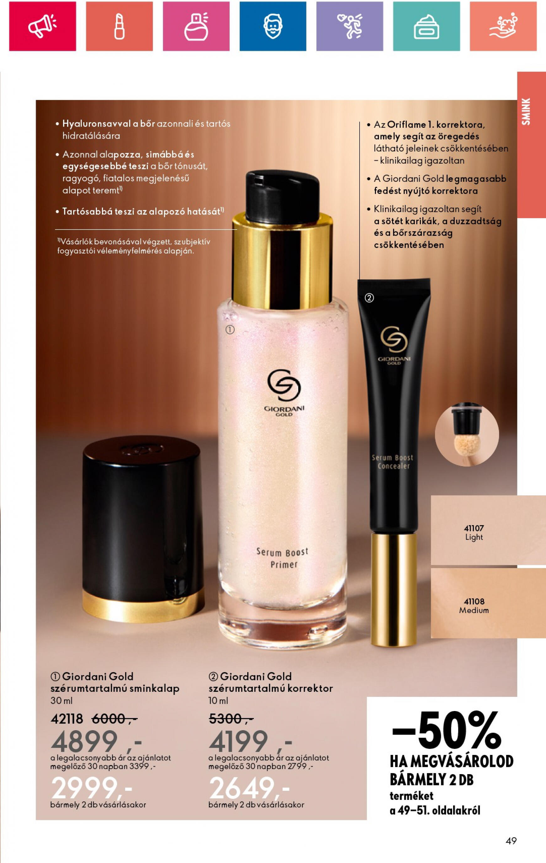 oriflame - Aktuális újság Oriflame 07.09. - 07.29. - page: 49