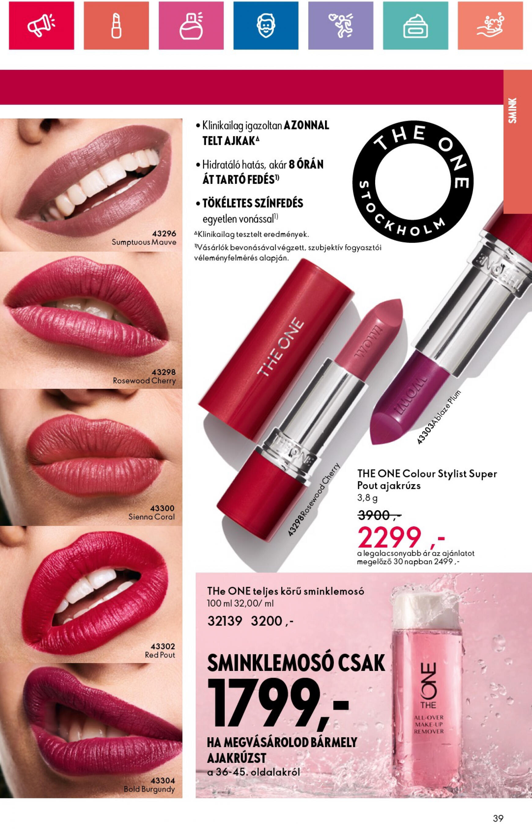 oriflame - Aktuális újság Oriflame 07.09. - 07.29. - page: 39