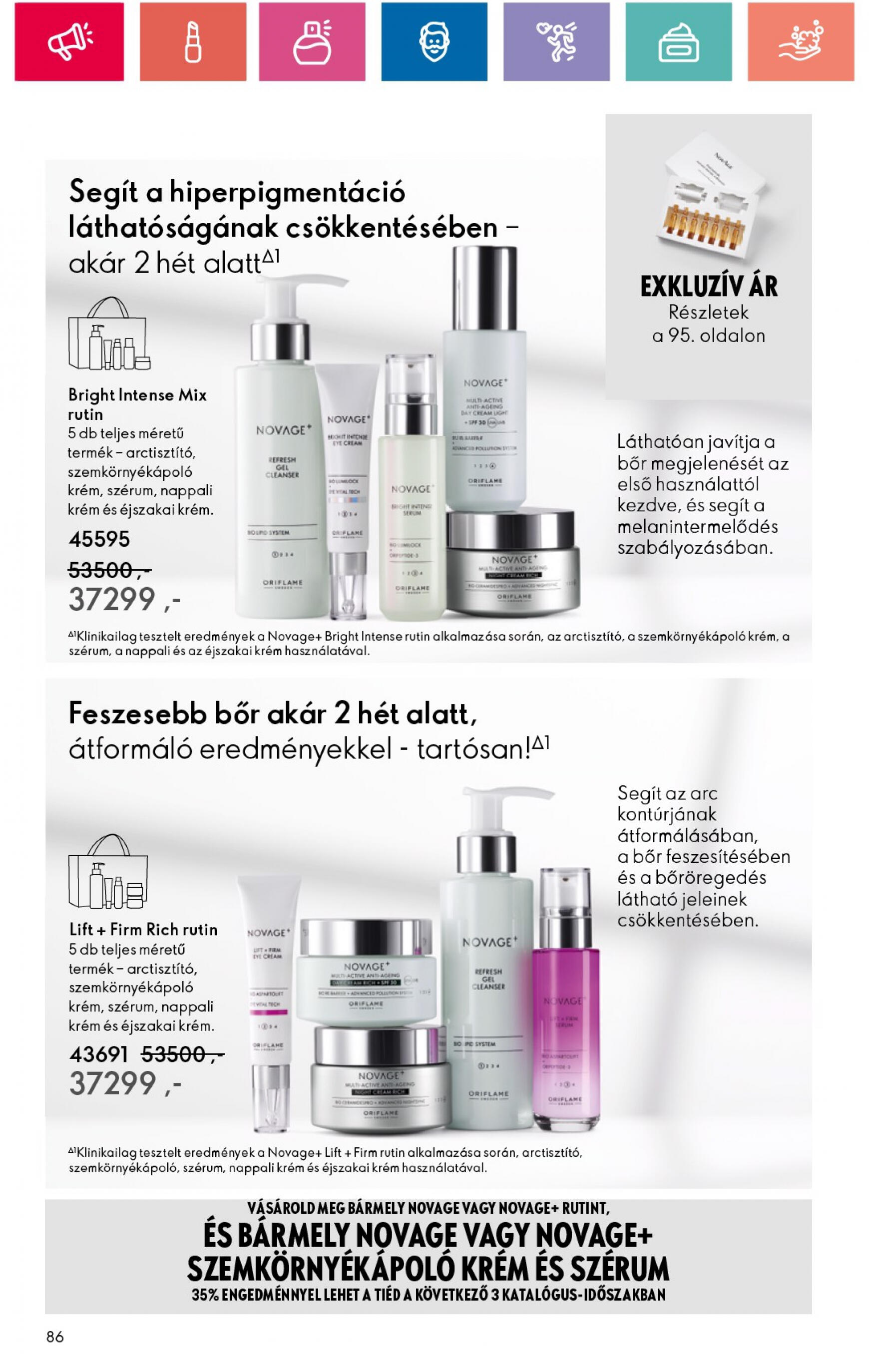 oriflame - Aktuális újság Oriflame 07.09. - 07.29. - page: 86