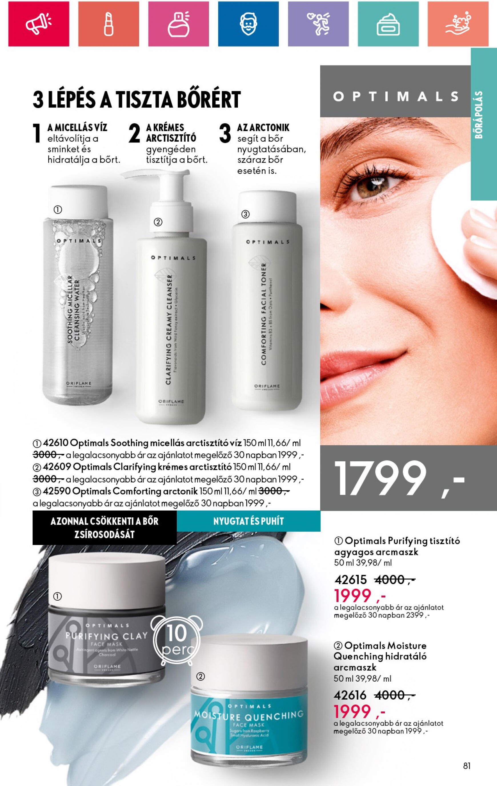 oriflame - Aktuális újság Oriflame 07.09. - 07.29. - page: 81