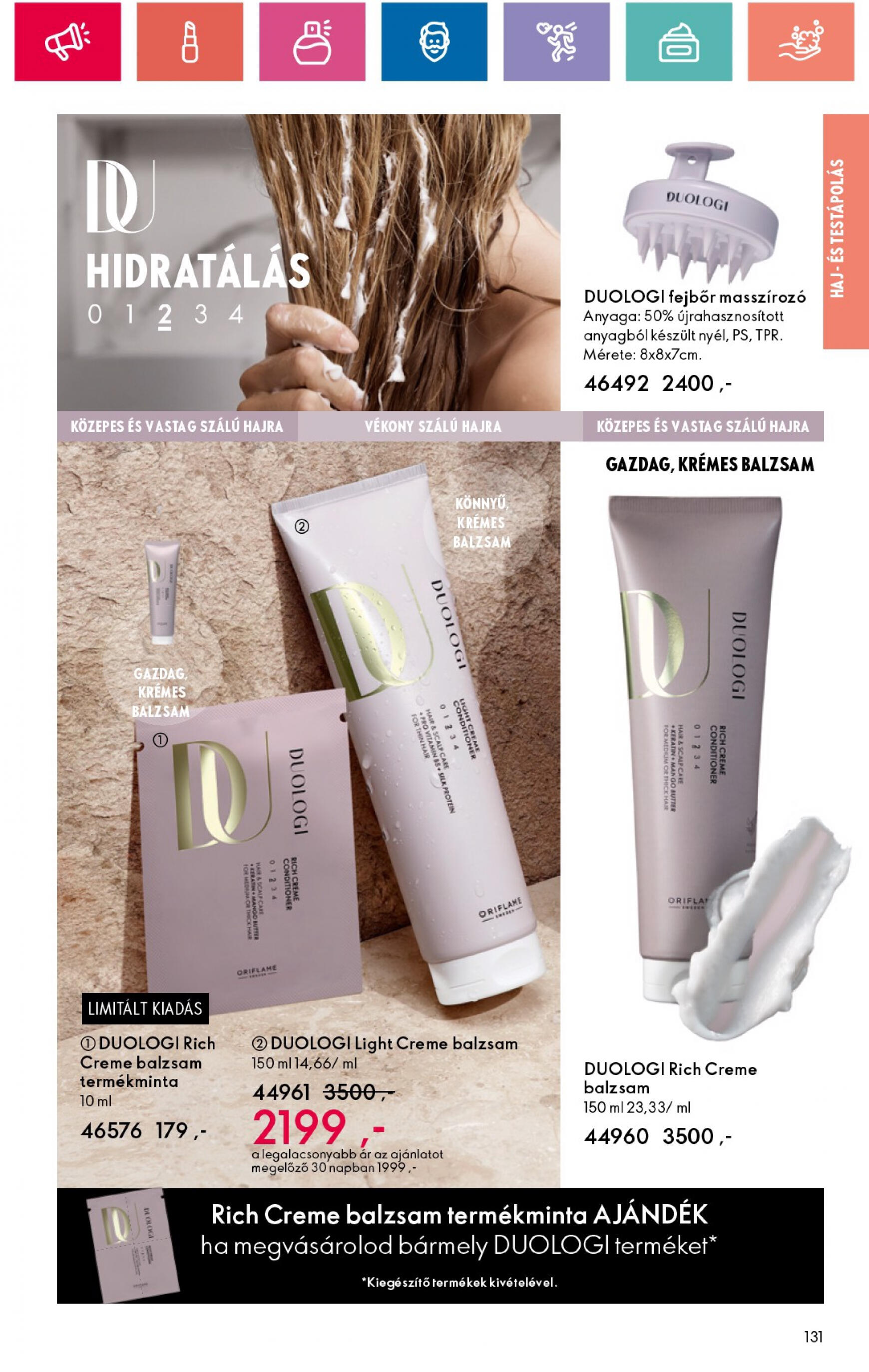 oriflame - Aktuális újság Oriflame 07.09. - 07.29. - page: 131