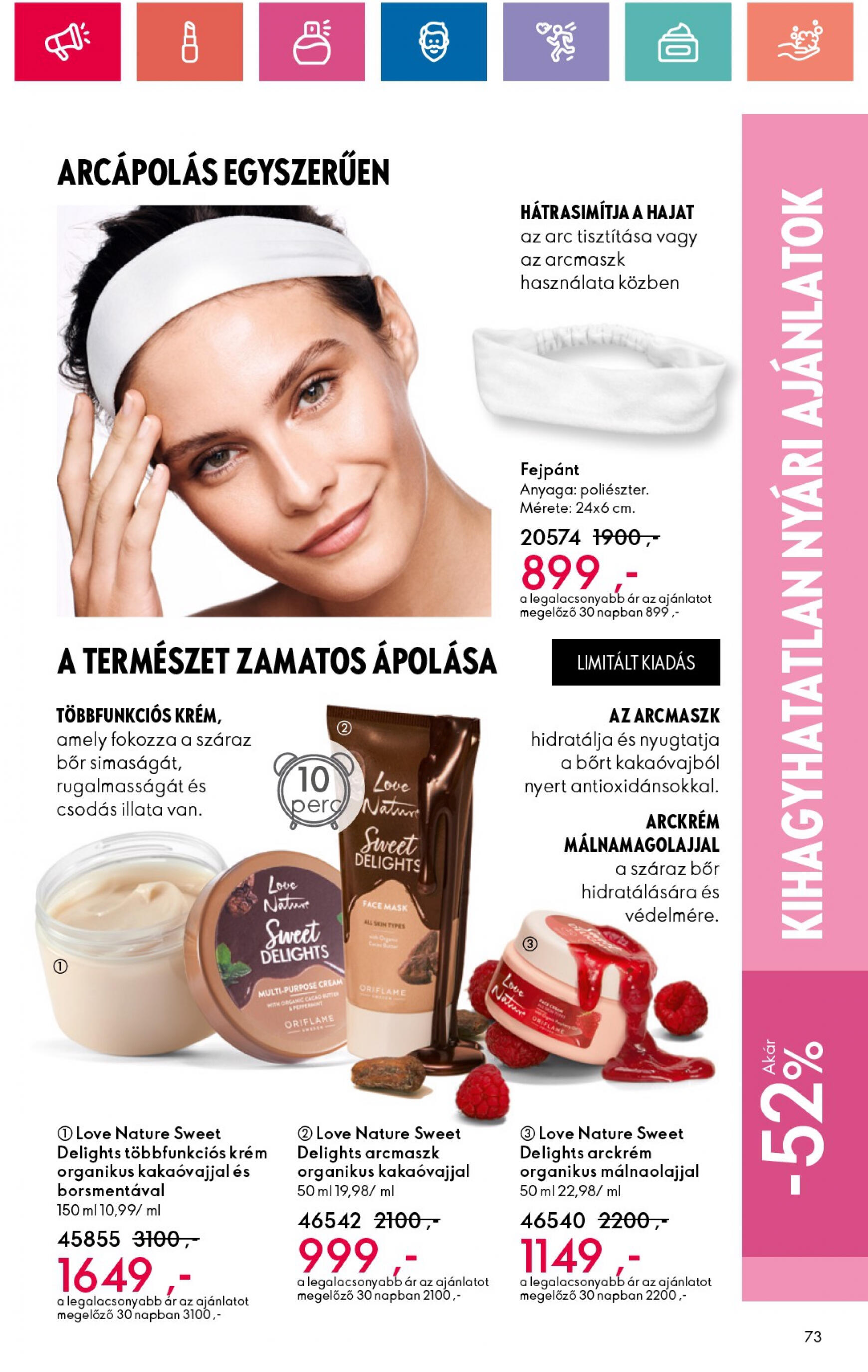 oriflame - Aktuális újság Oriflame 07.09. - 07.29. - page: 73