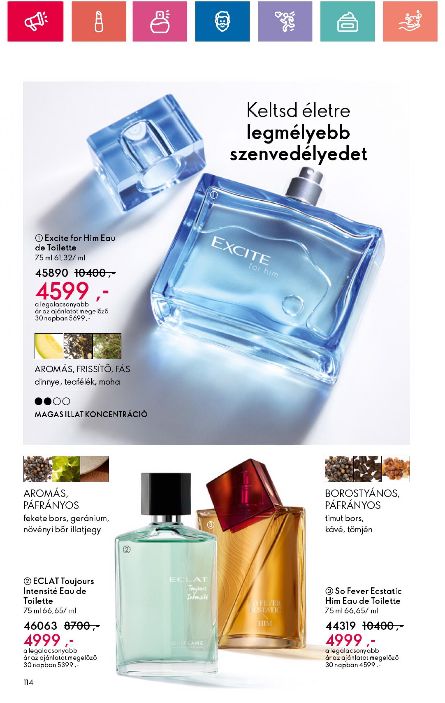 oriflame - Aktuális újság Oriflame 07.30. - 08.19. - page: 114