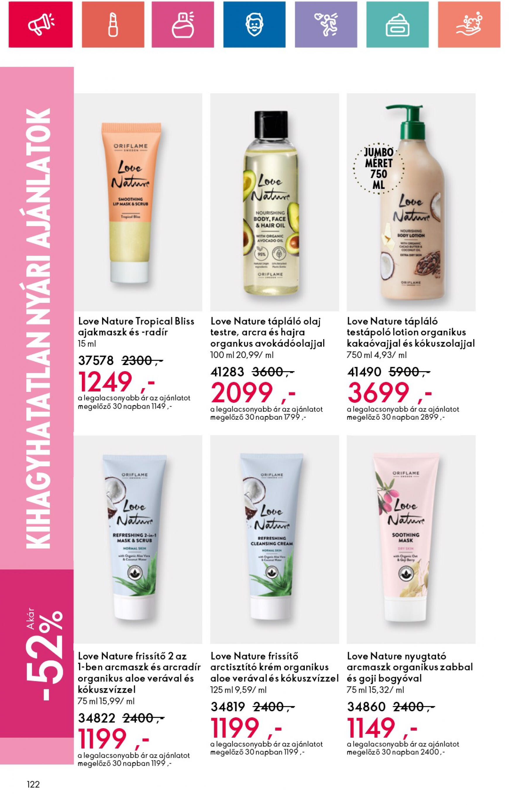 oriflame - Aktuális újság Oriflame 07.30. - 08.19. - page: 122