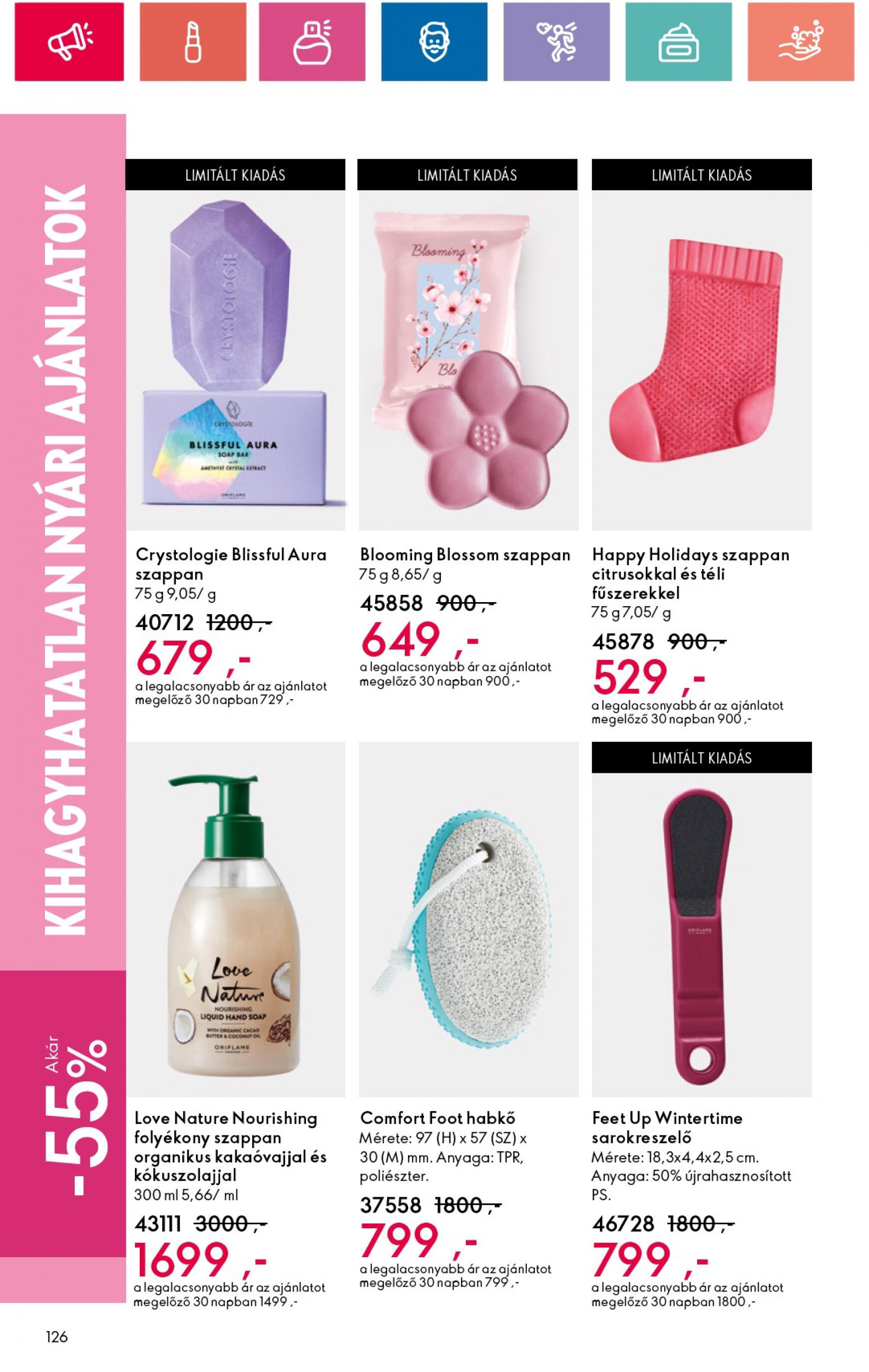 oriflame - Aktuális újság Oriflame 07.30. - 08.19. - page: 126