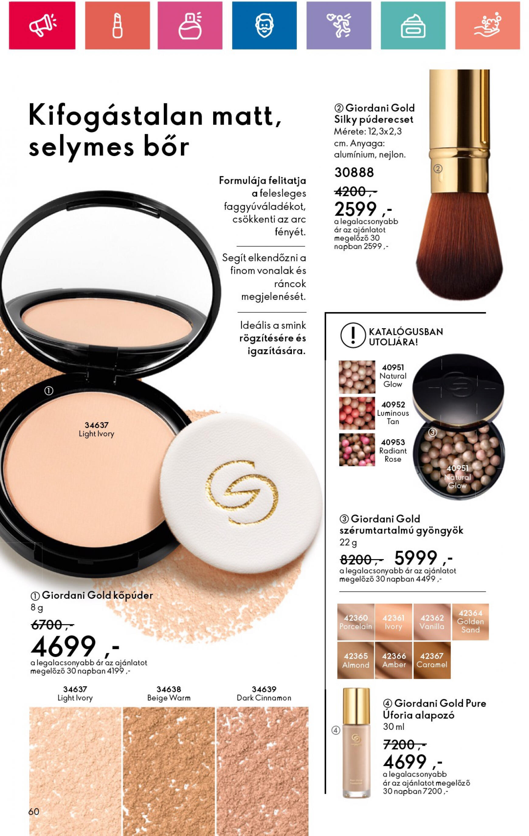 oriflame - Aktuális újság Oriflame 07.30. - 08.19. - page: 60