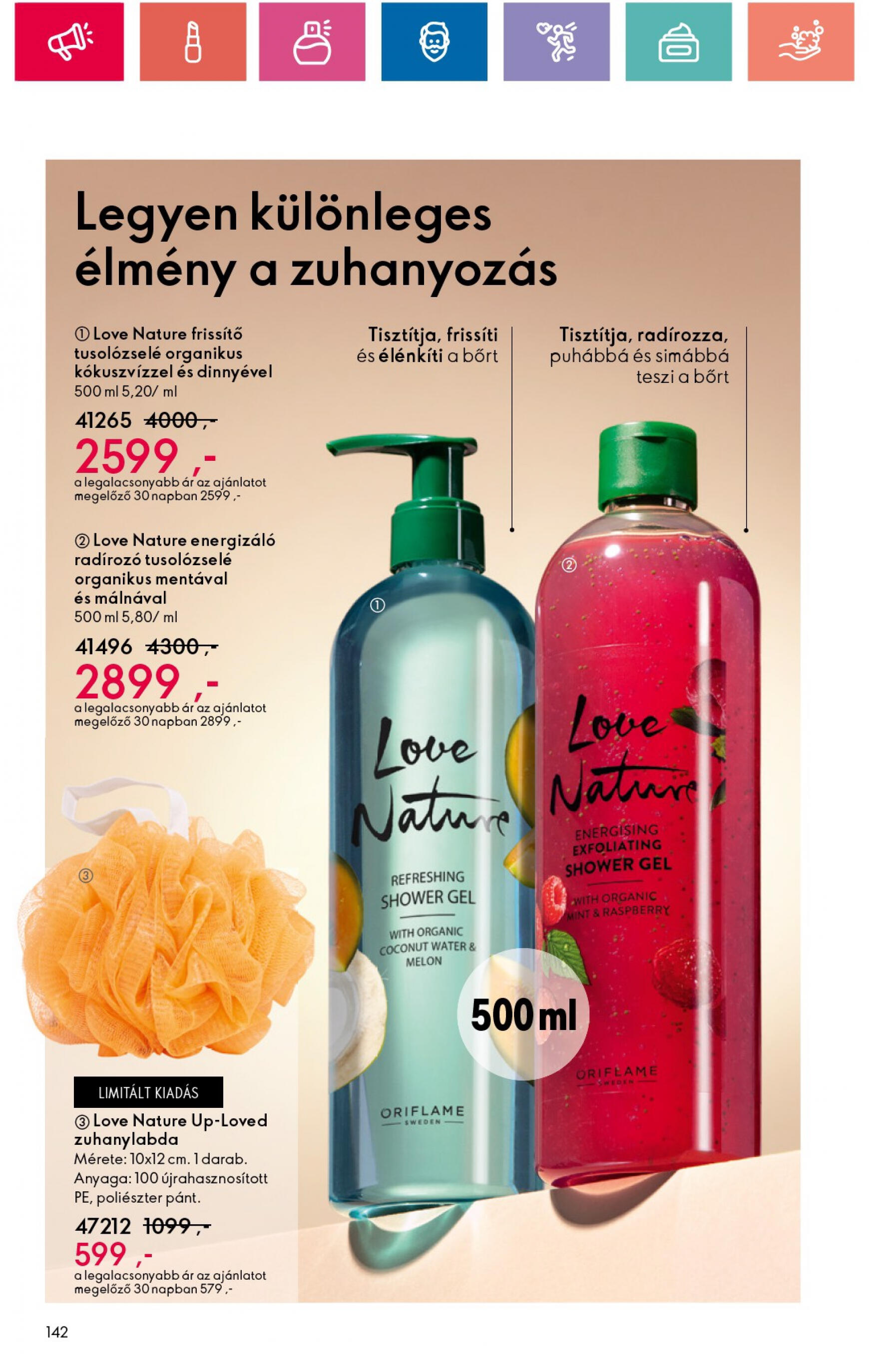 oriflame - Aktuális újság Oriflame 07.30. - 08.19. - page: 142