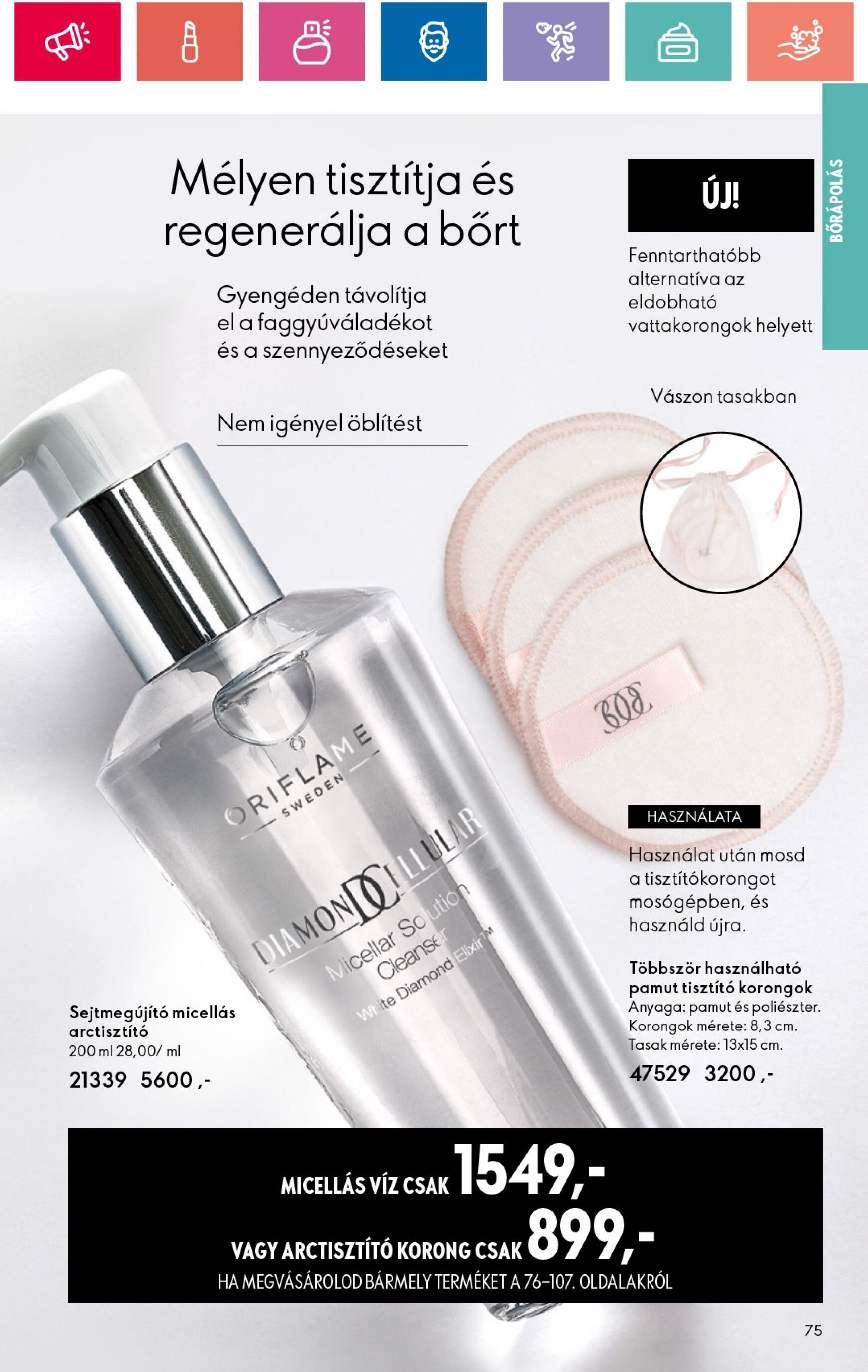 oriflame - Aktuális újság Oriflame 07.30. - 08.19. - page: 75