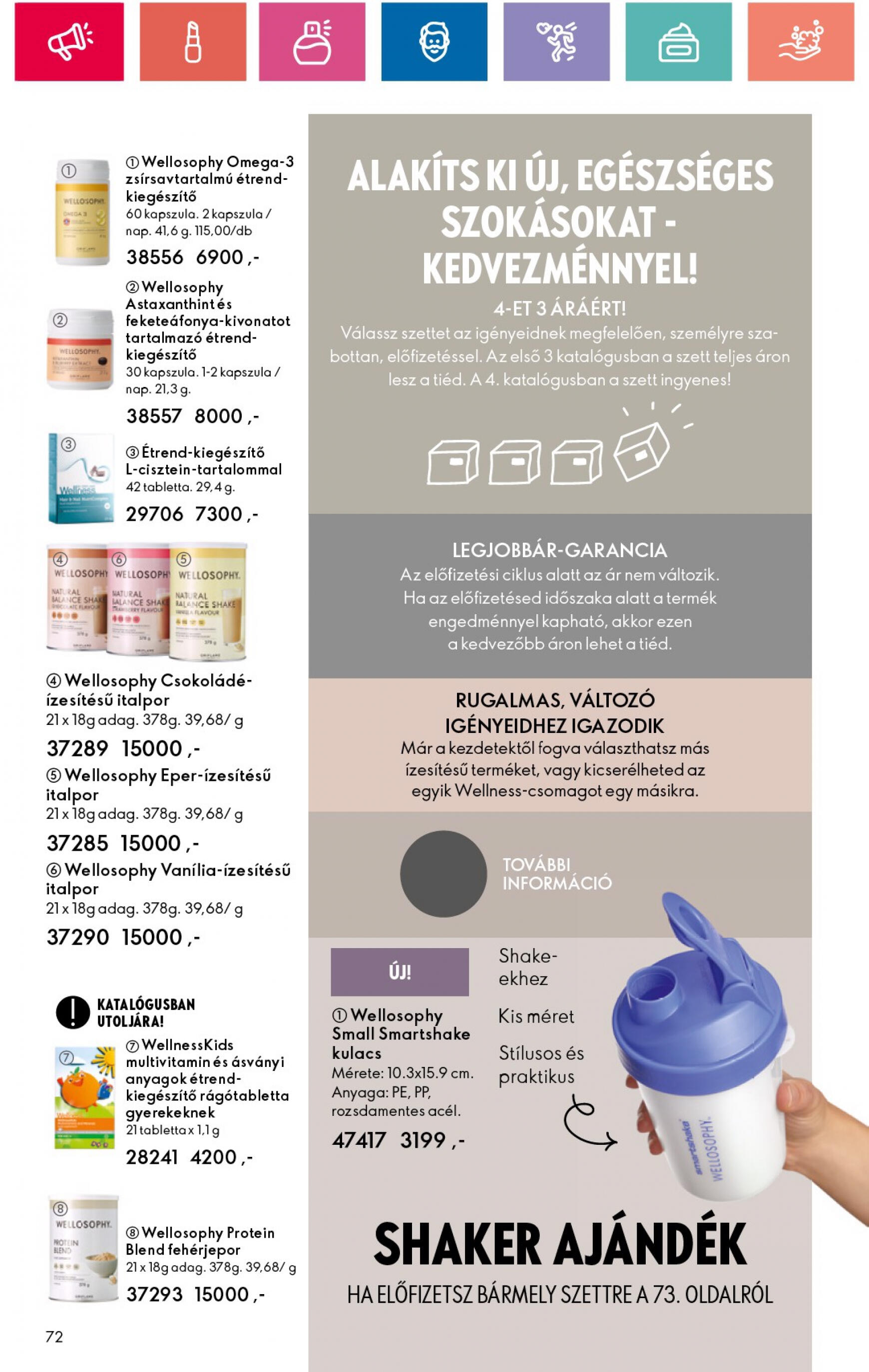 oriflame - Aktuális újság Oriflame 07.30. - 08.19. - page: 72