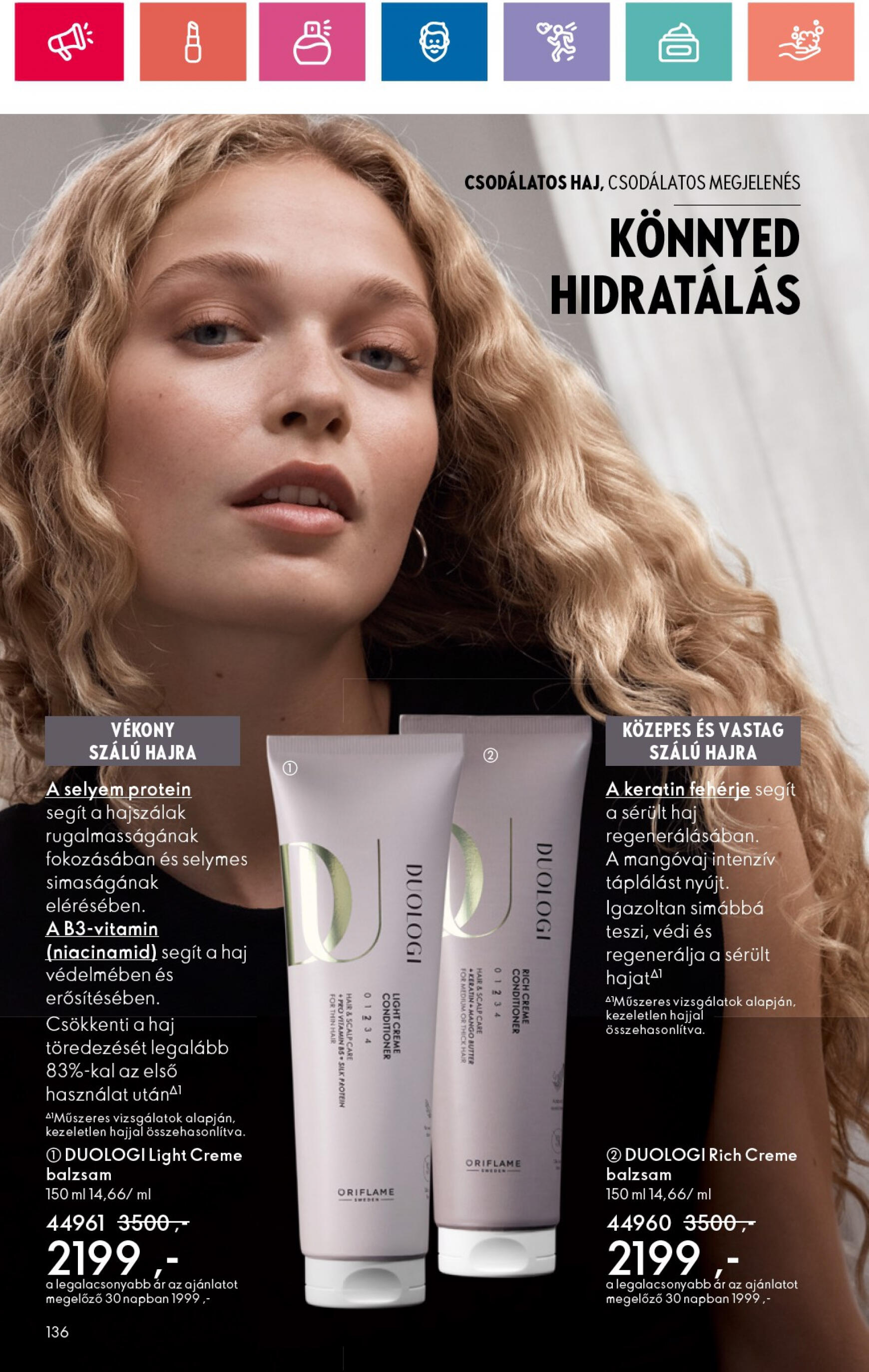 oriflame - Aktuális újság Oriflame 07.30. - 08.19. - page: 136