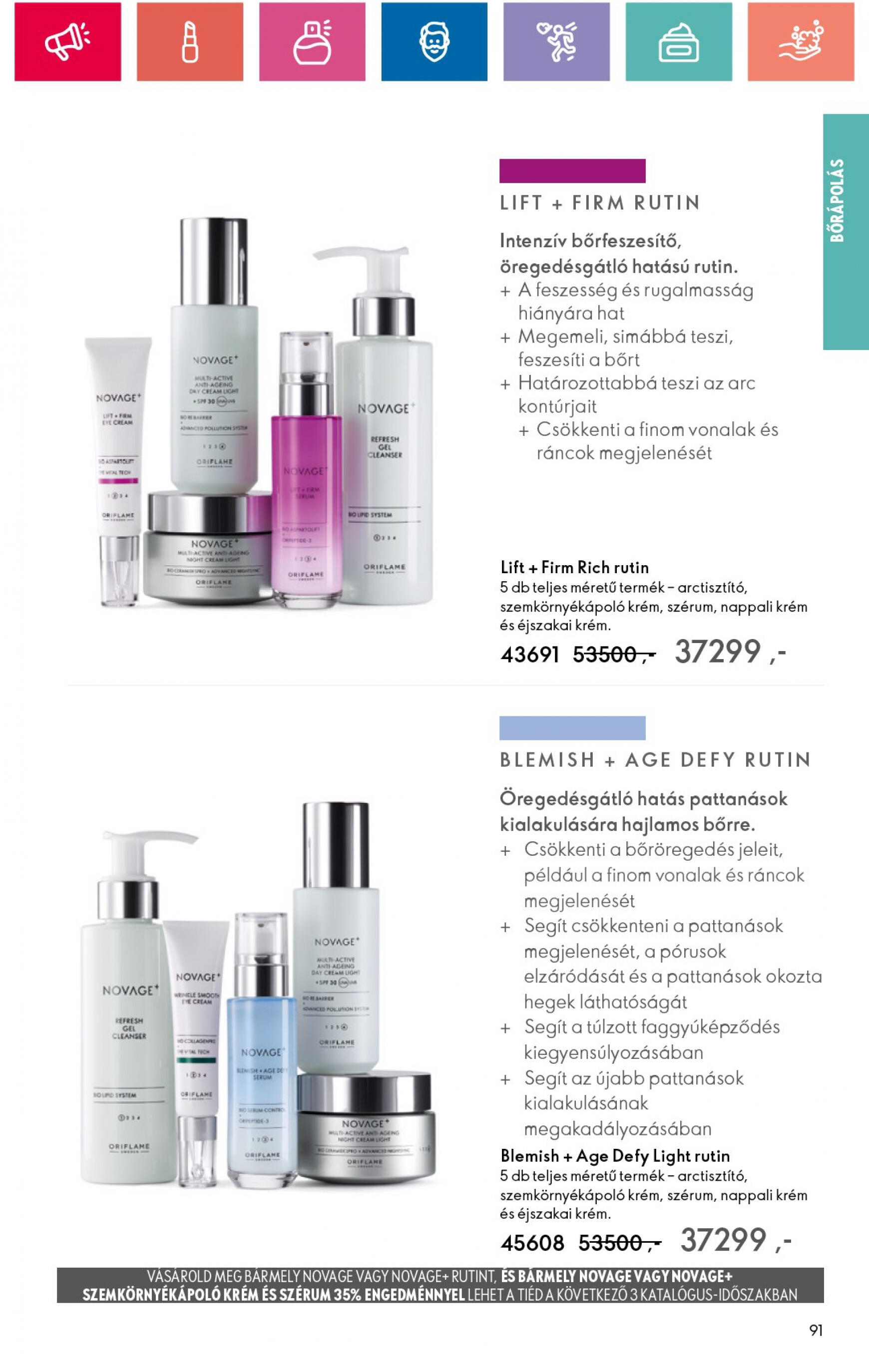 oriflame - Aktuális újság Oriflame 07.30. - 08.19. - page: 91