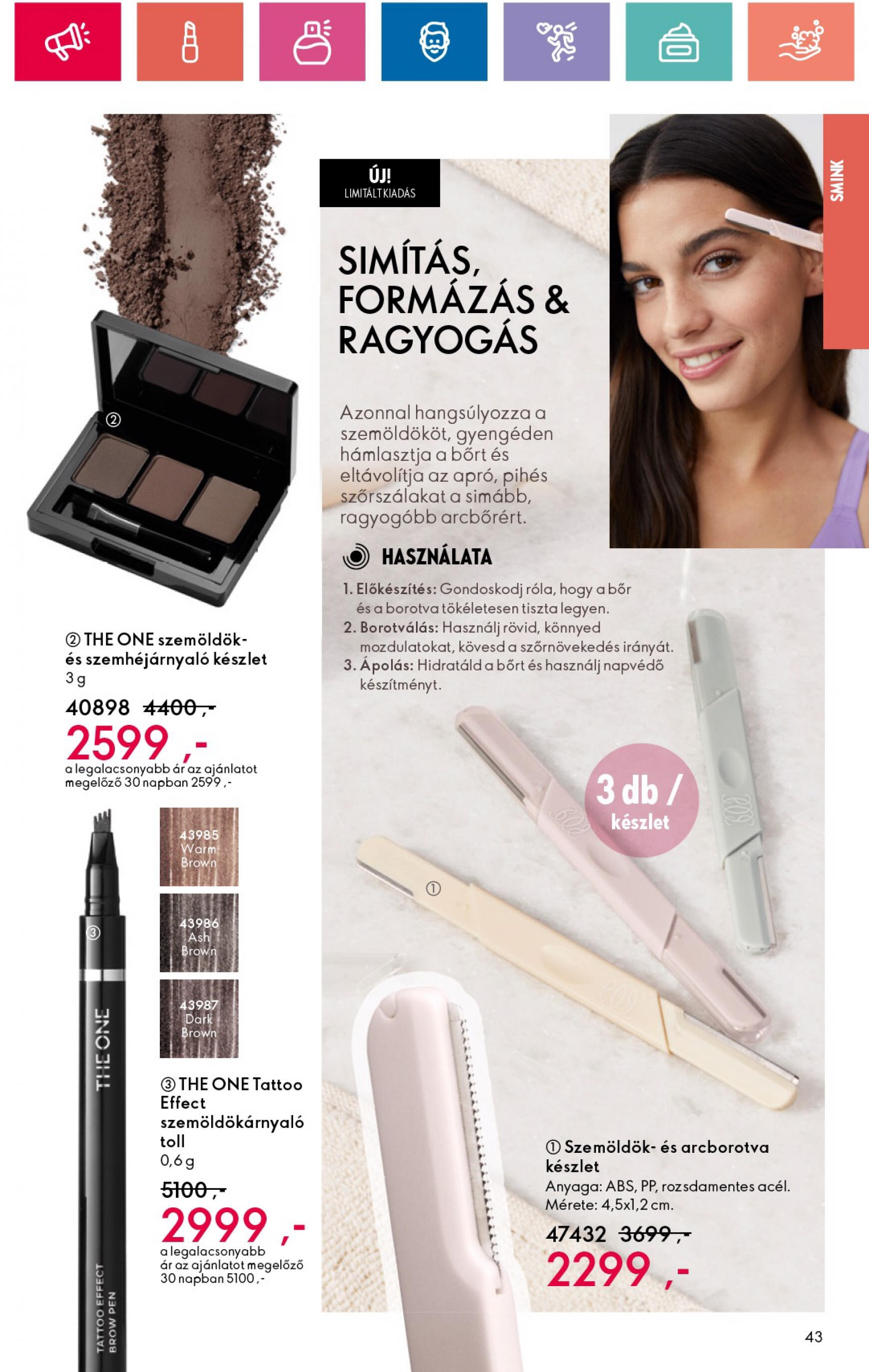 oriflame - Aktuális újság Oriflame 07.30. - 08.19. - page: 43