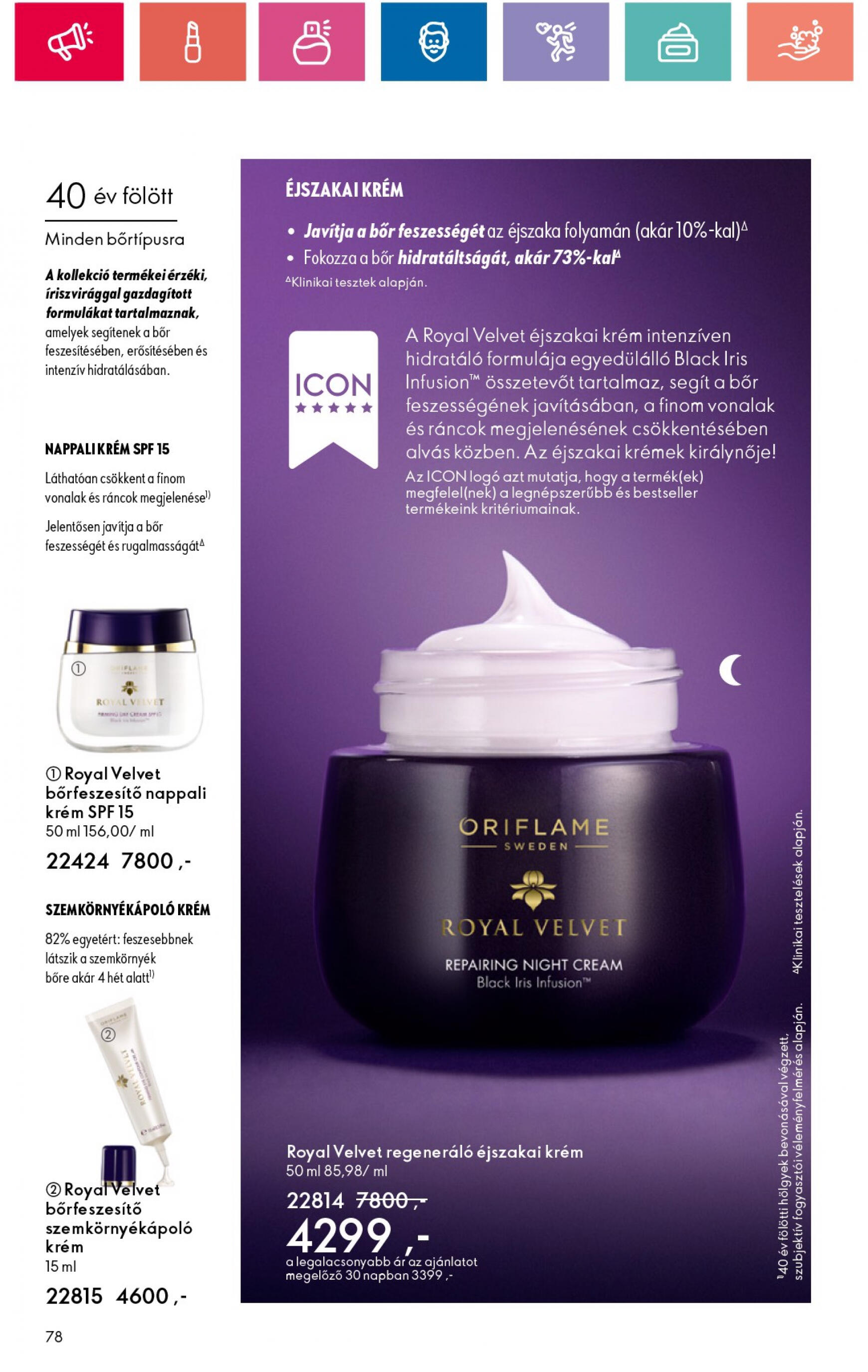 oriflame - Aktuális újság Oriflame 07.30. - 08.19. - page: 78