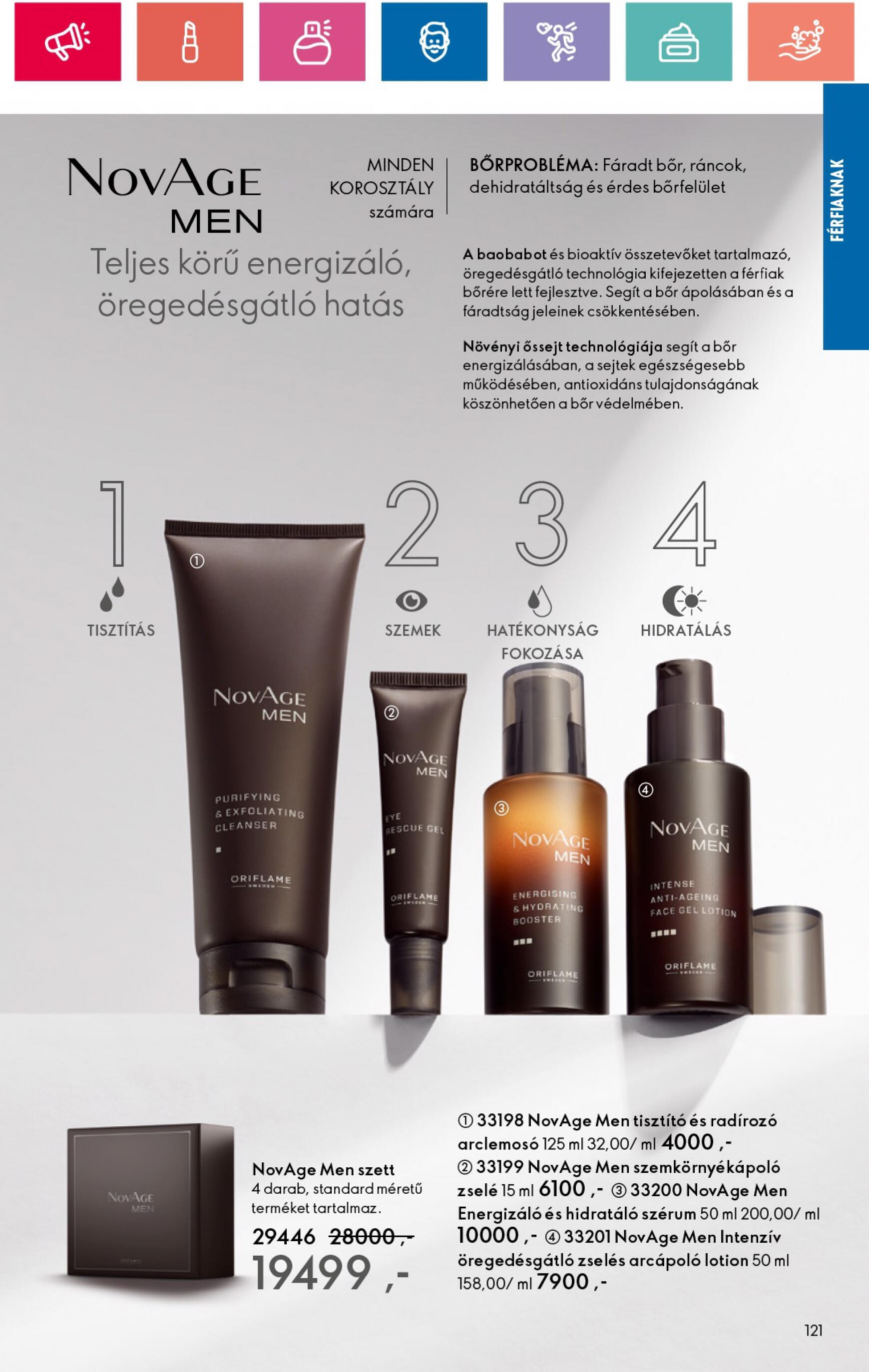 oriflame - Aktuális újság Oriflame 07.30. - 08.19. - page: 121