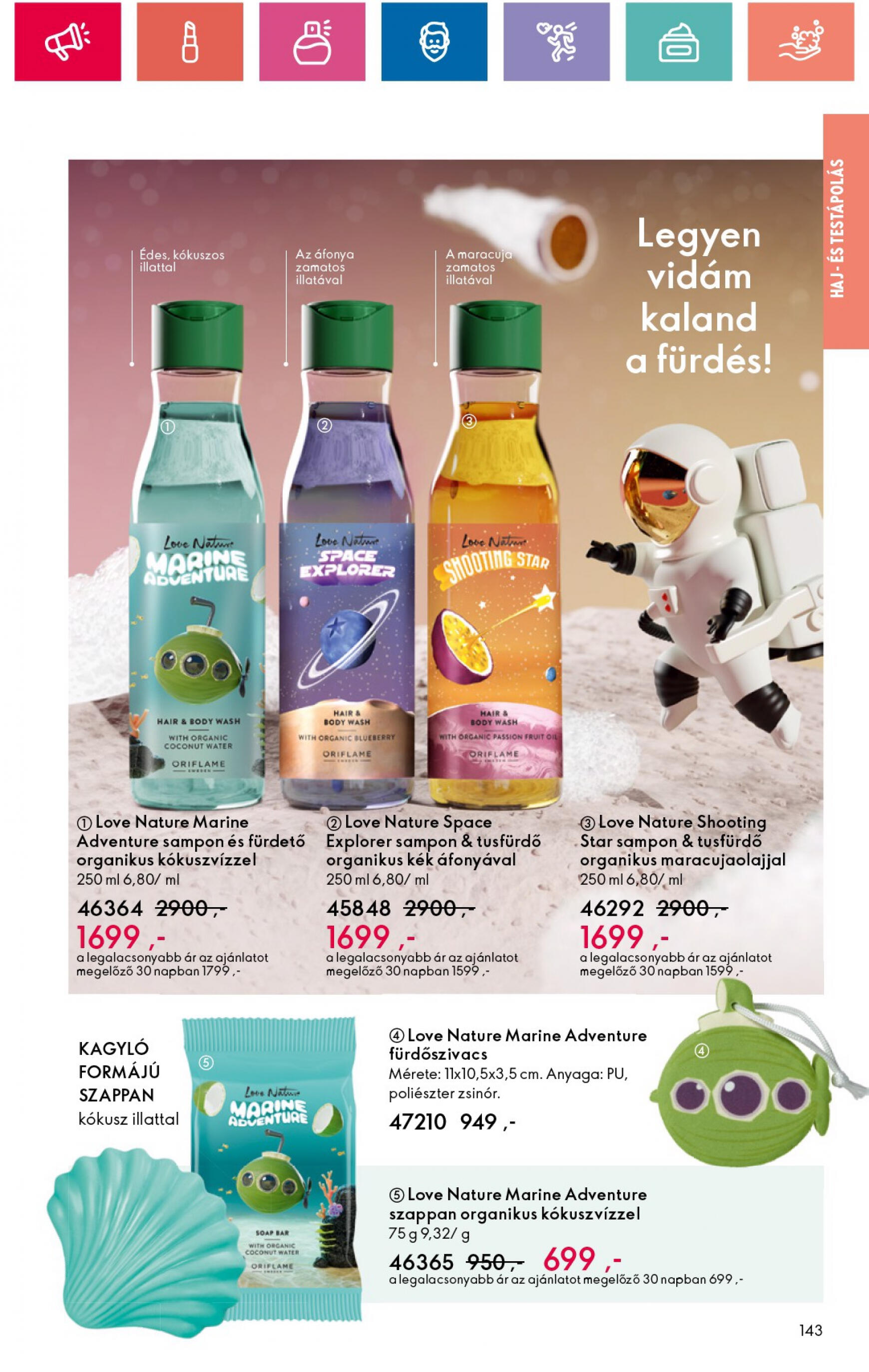 oriflame - Aktuális újság Oriflame 07.30. - 08.19. - page: 143