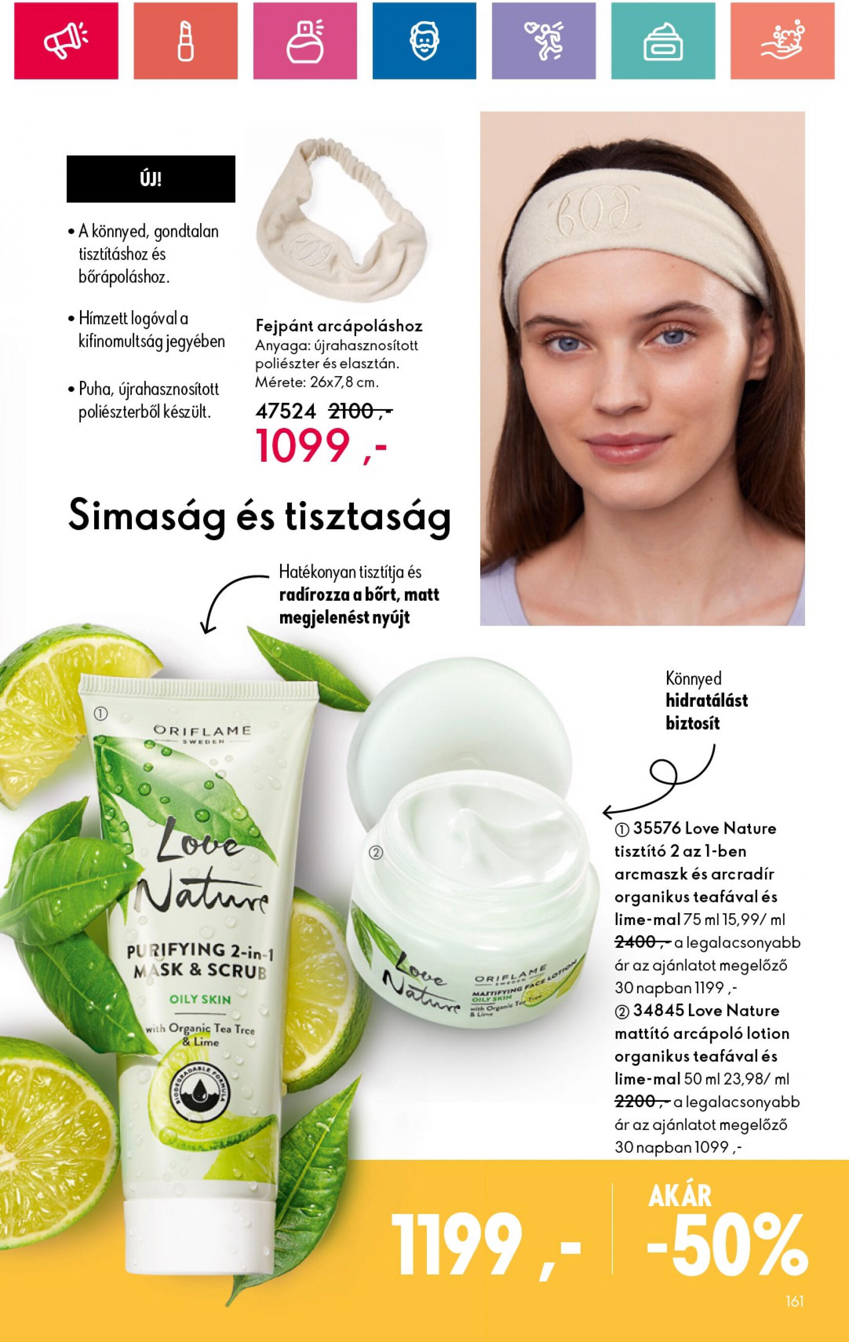 oriflame - Aktuális újság Oriflame 07.30. - 08.19. - page: 161