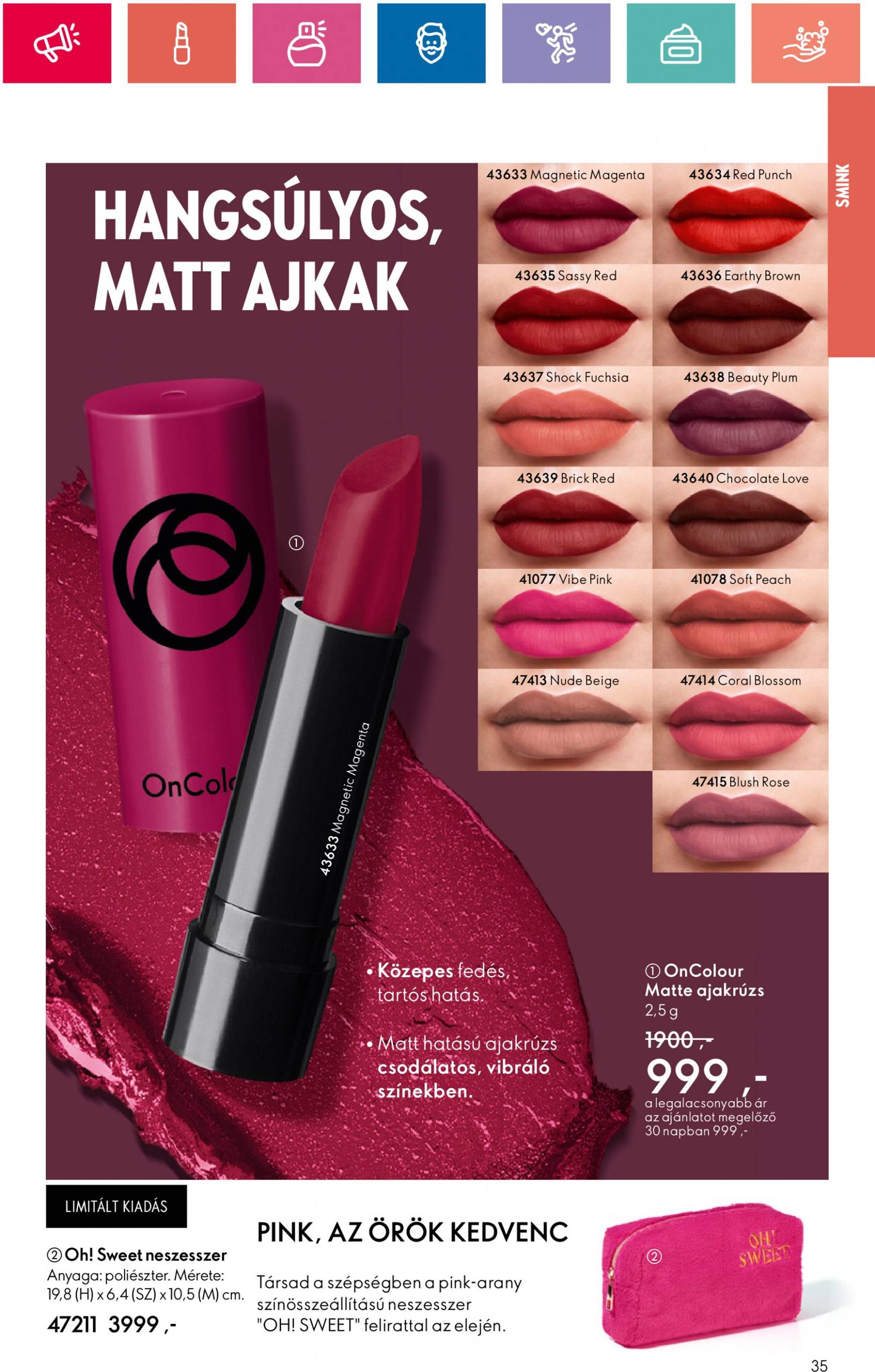 oriflame - Aktuális újság Oriflame 08.20. - 09.09. - page: 35