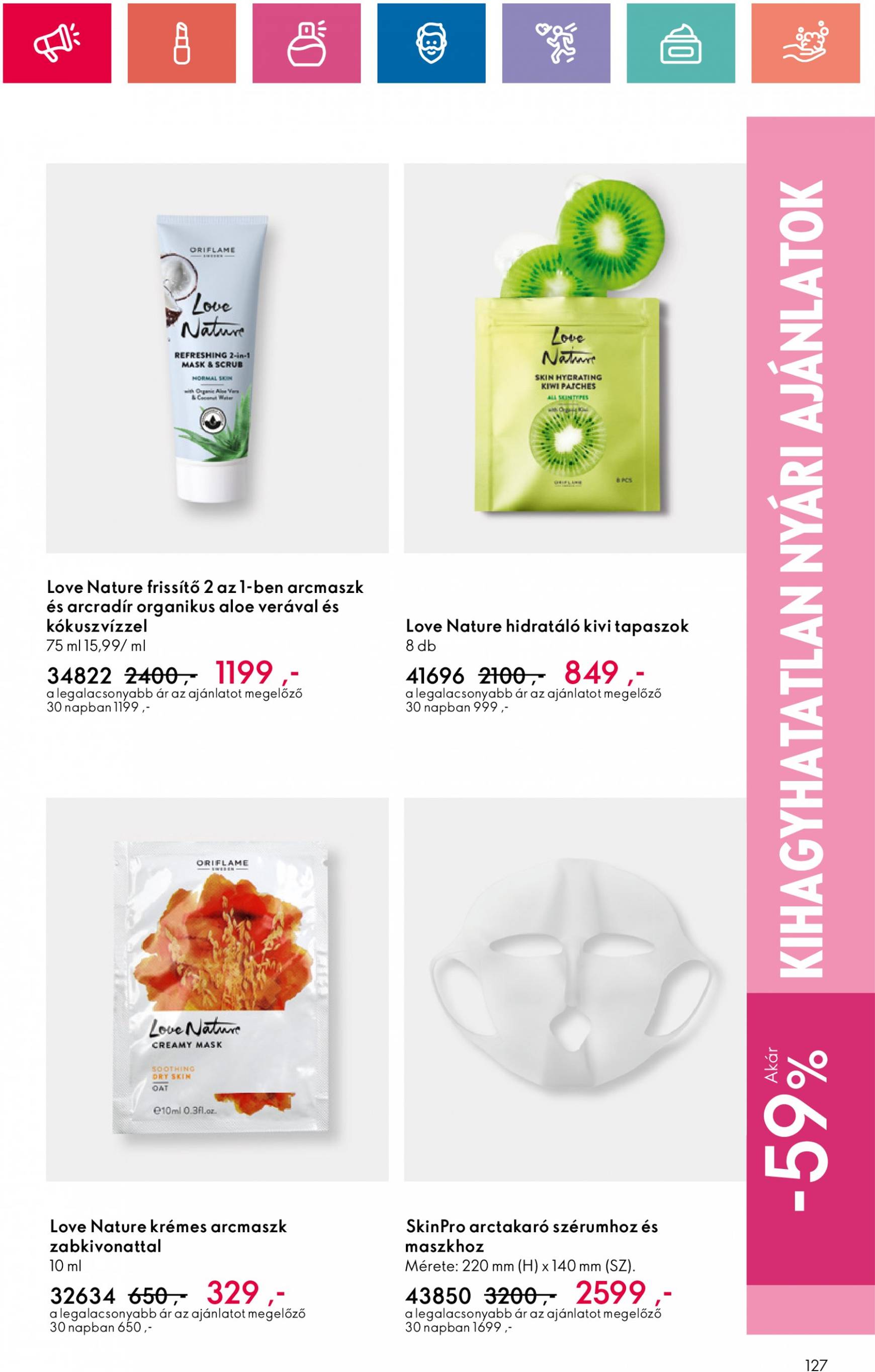 oriflame - Aktuális újság Oriflame 08.20. - 09.09. - page: 127