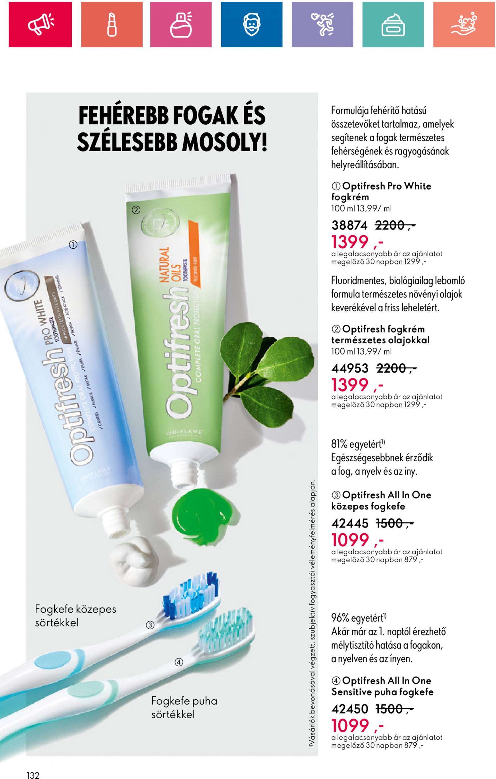 oriflame - Aktuális újság Oriflame 08.20. - 09.09. - page: 132