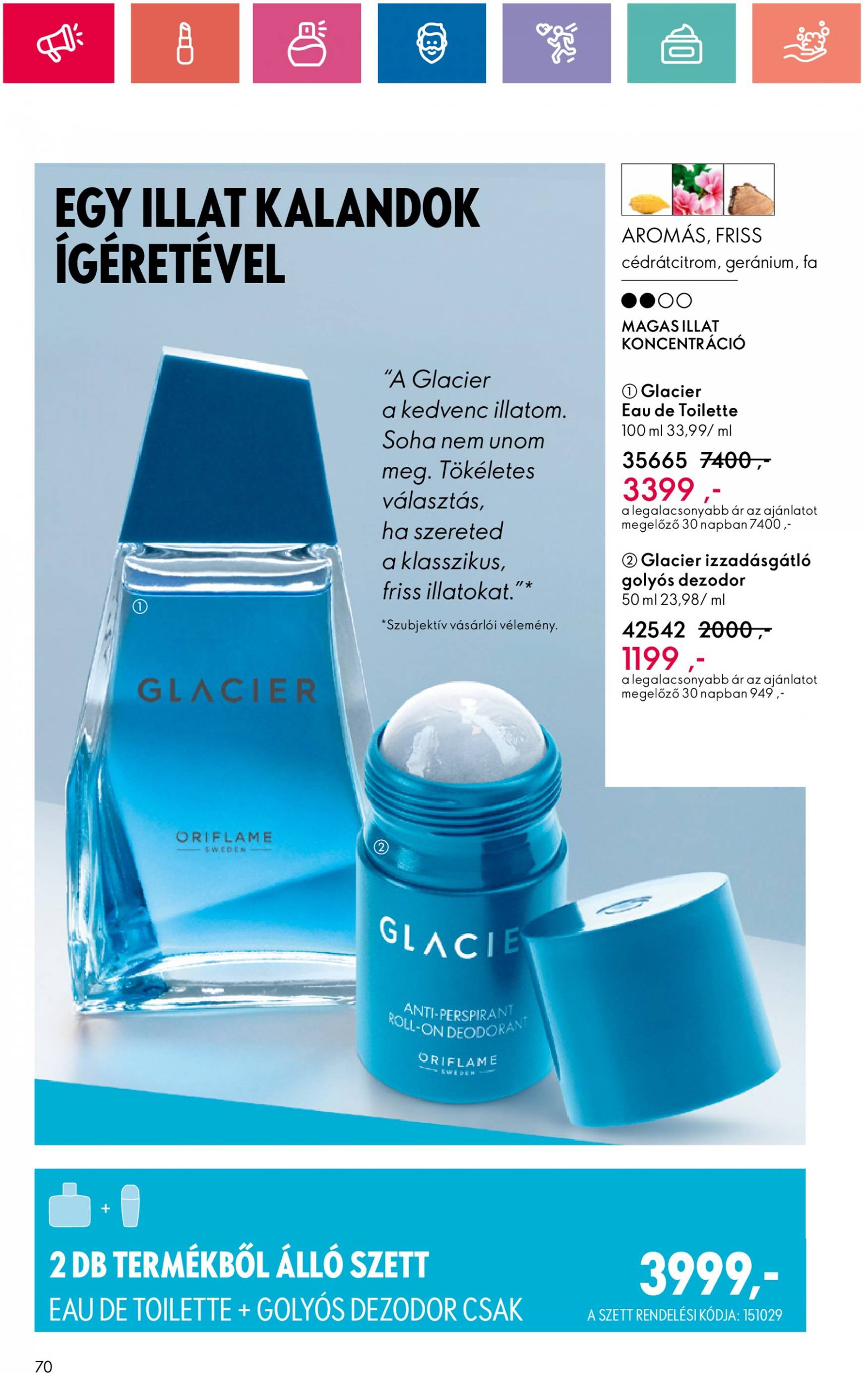 oriflame - Aktuális újság Oriflame 08.20. - 09.09. - page: 70