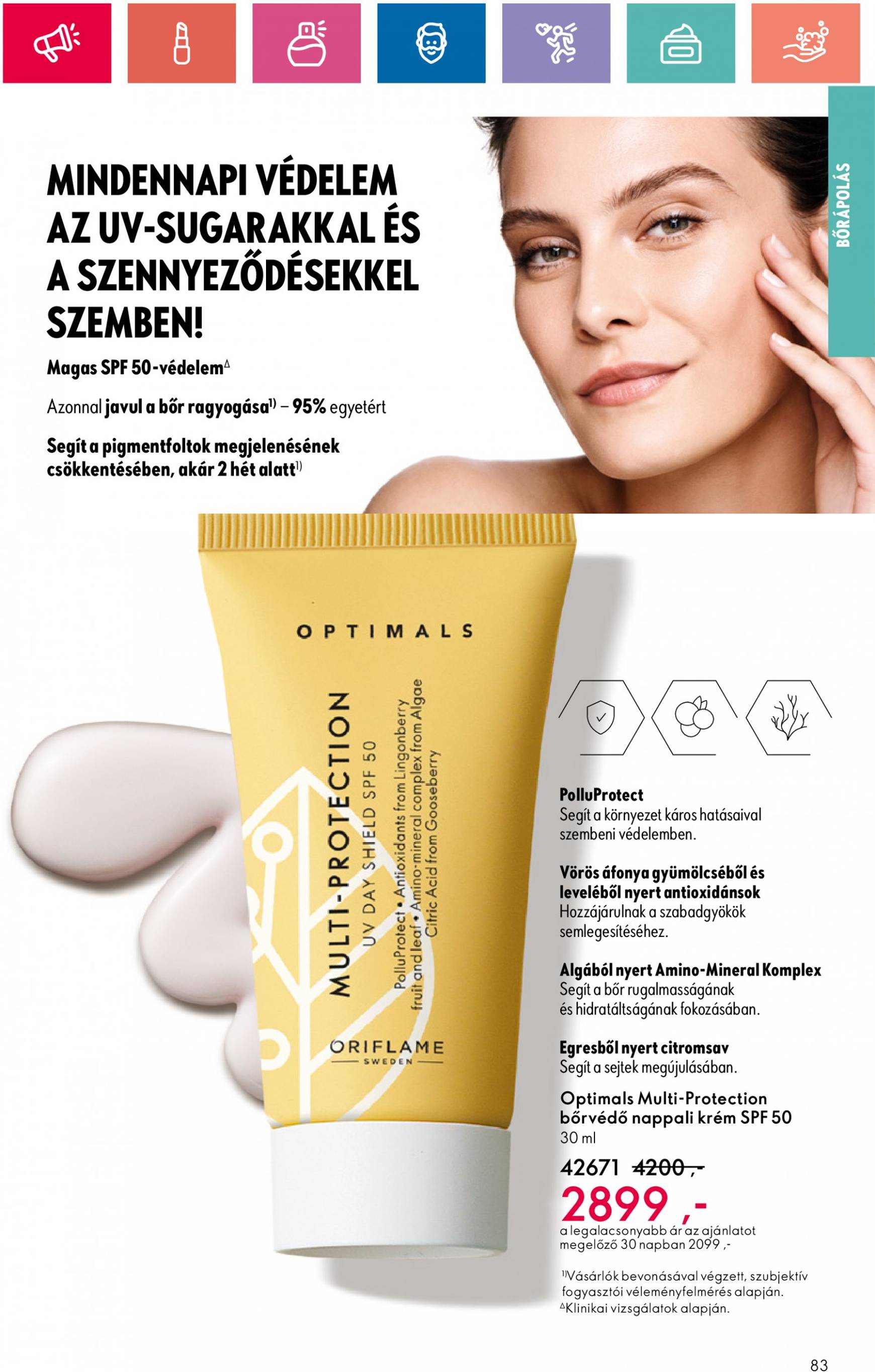 oriflame - Aktuális újság Oriflame 08.20. - 09.09. - page: 83