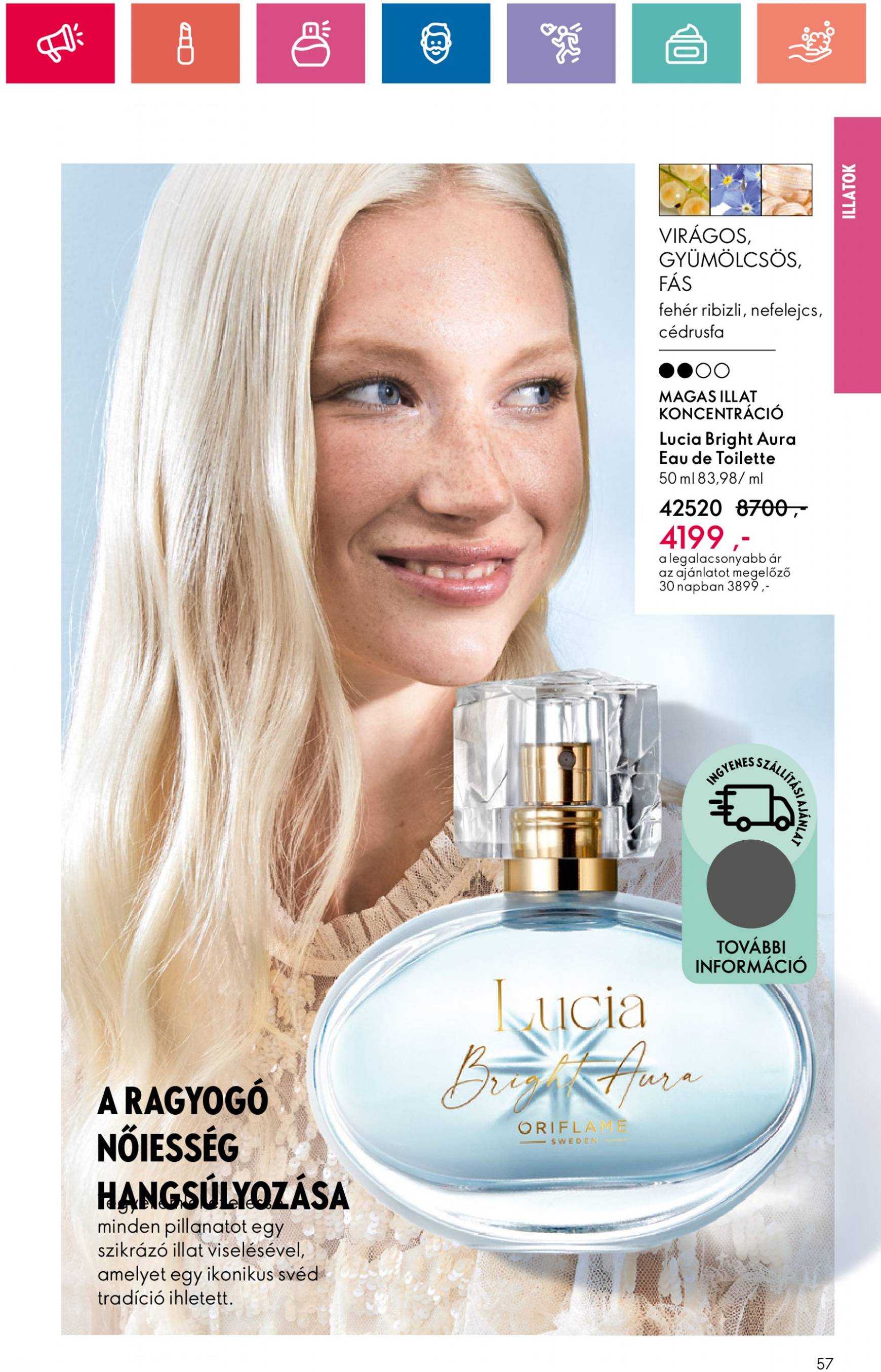 oriflame - Aktuális újság Oriflame 08.20. - 09.09. - page: 57