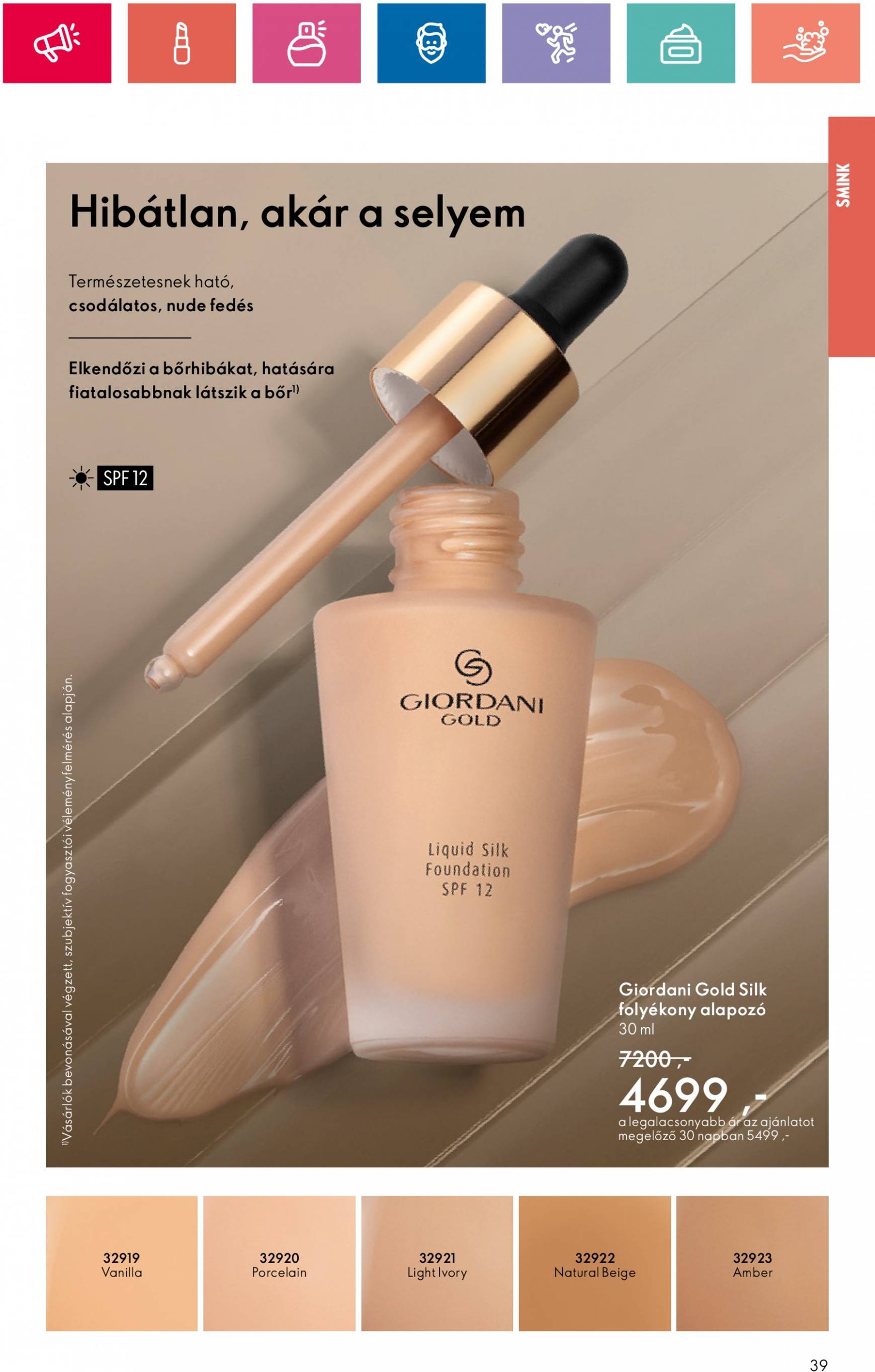 oriflame - Aktuális újság Oriflame 08.20. - 09.09. - page: 39