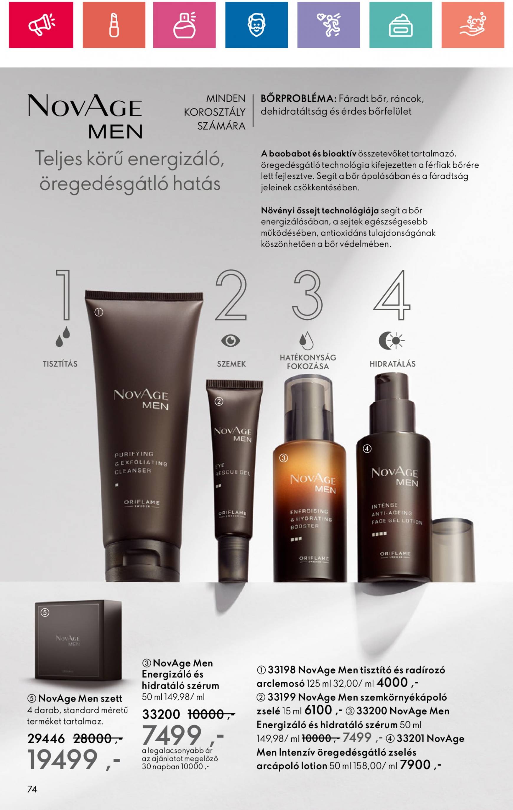 oriflame - Aktuális újság Oriflame 08.20. - 09.09. - page: 74