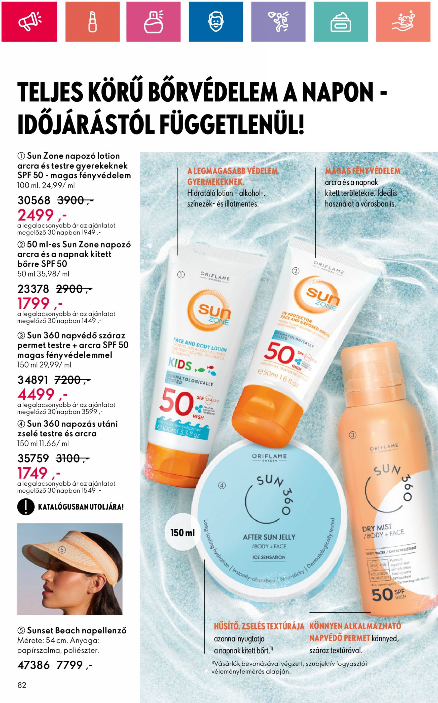 oriflame - Aktuális újság Oriflame 08.20. - 09.09. - page: 82