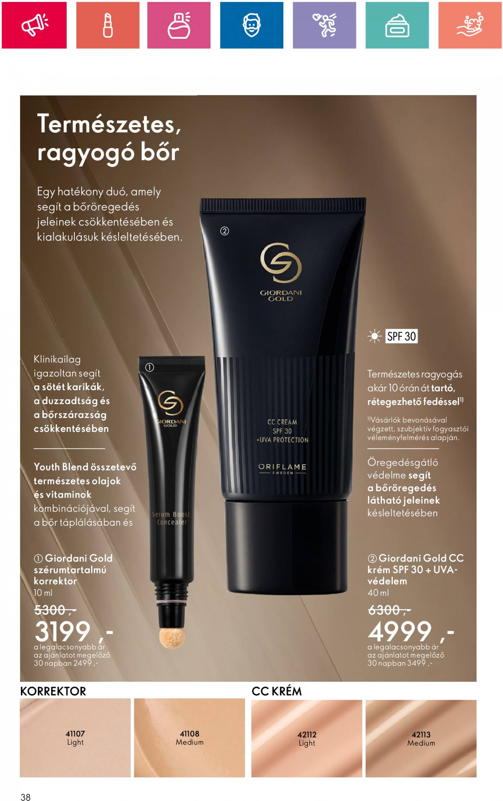 oriflame - Aktuális újság Oriflame 08.20. - 09.09. - page: 38