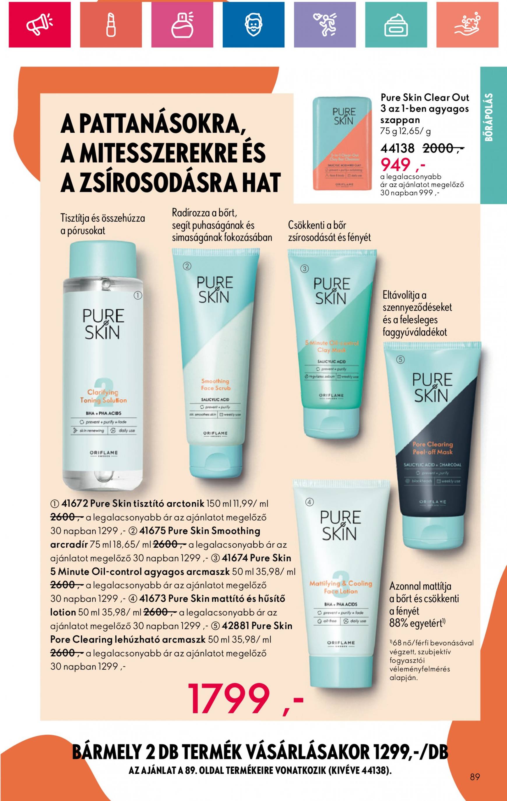 oriflame - Aktuális újság Oriflame 08.20. - 09.09. - page: 89