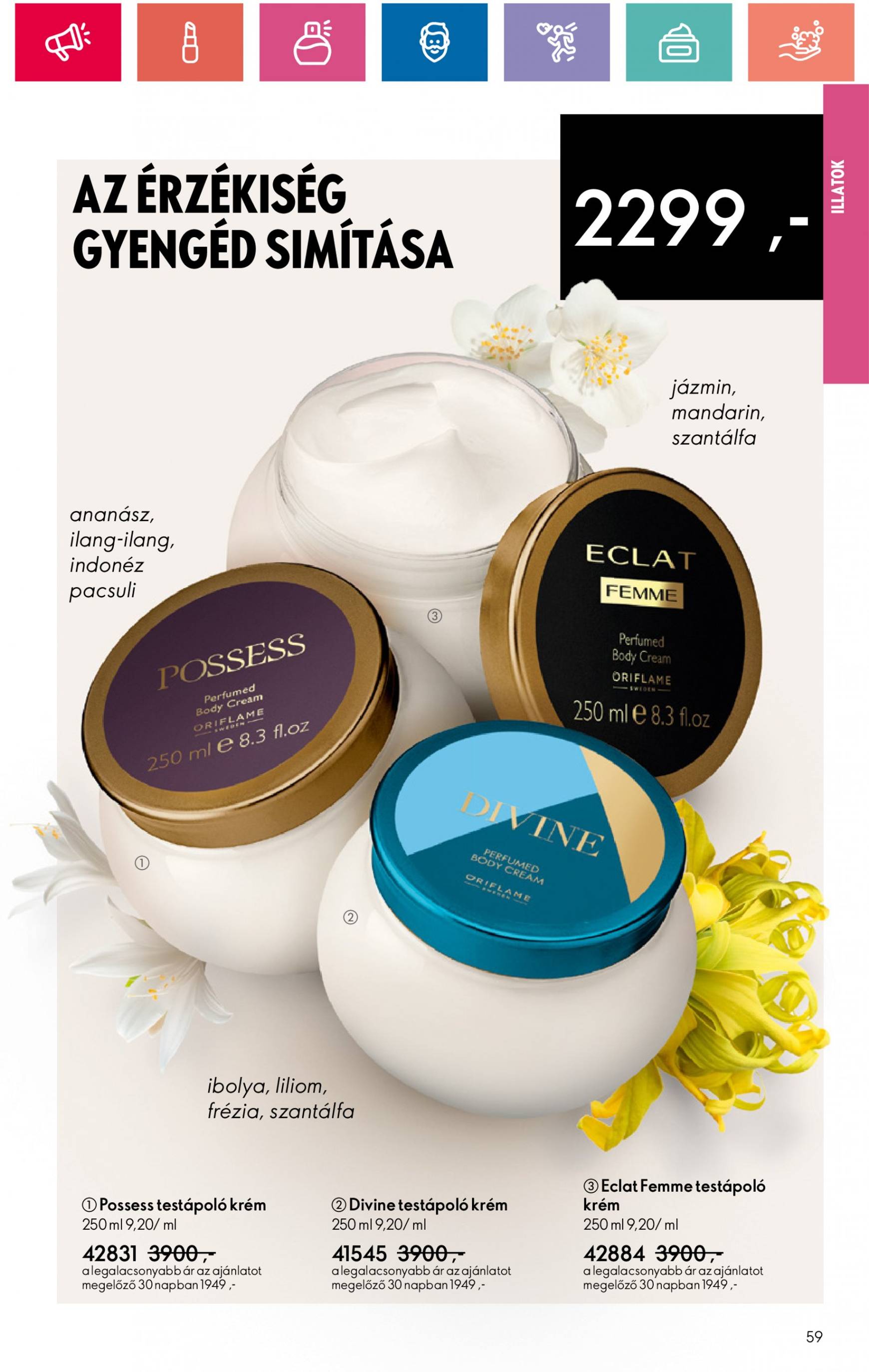 oriflame - Aktuális újság Oriflame 08.20. - 09.09. - page: 59