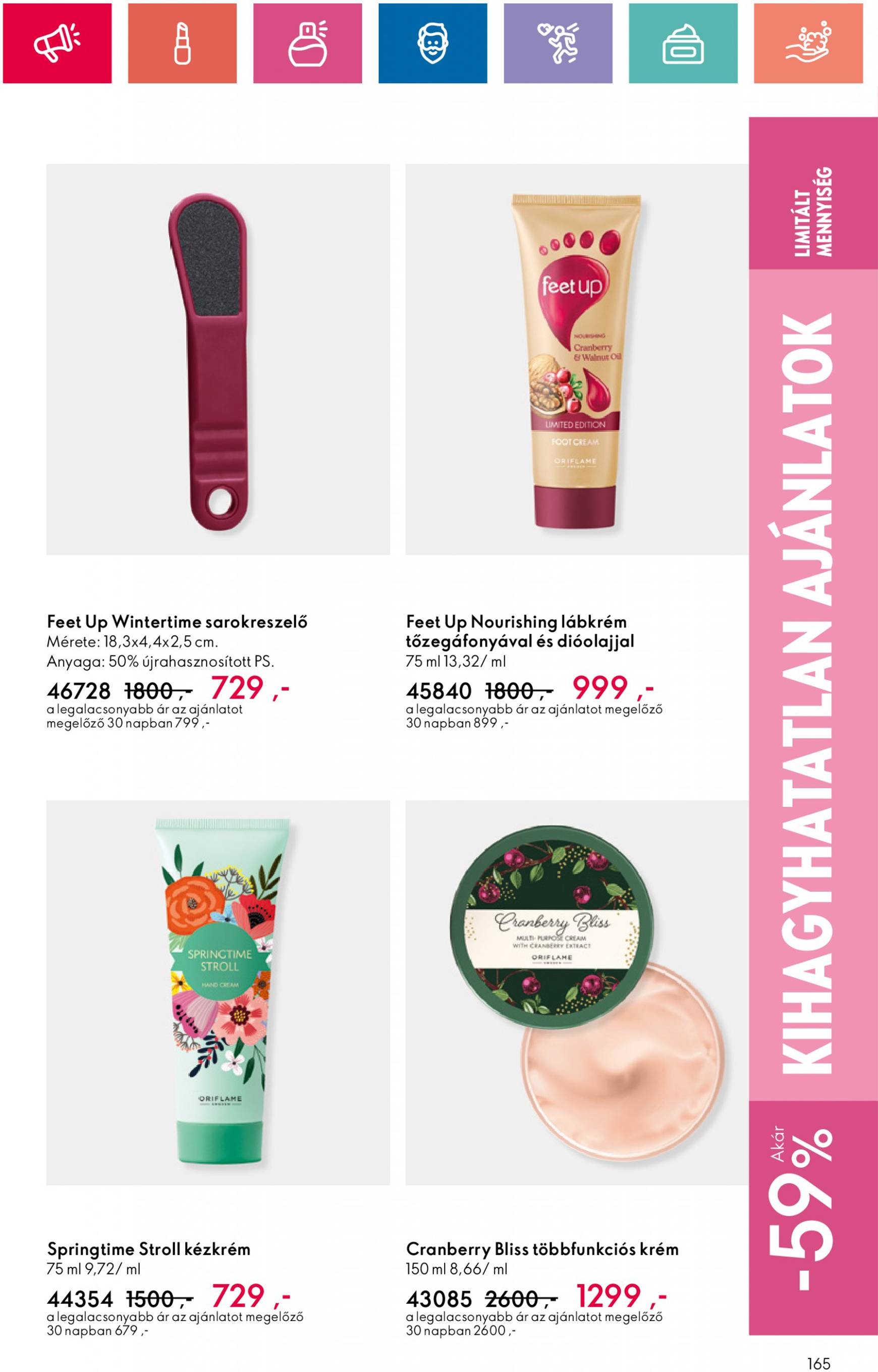 oriflame - Aktuális újság Oriflame 09.10. - 09.30. - page: 165