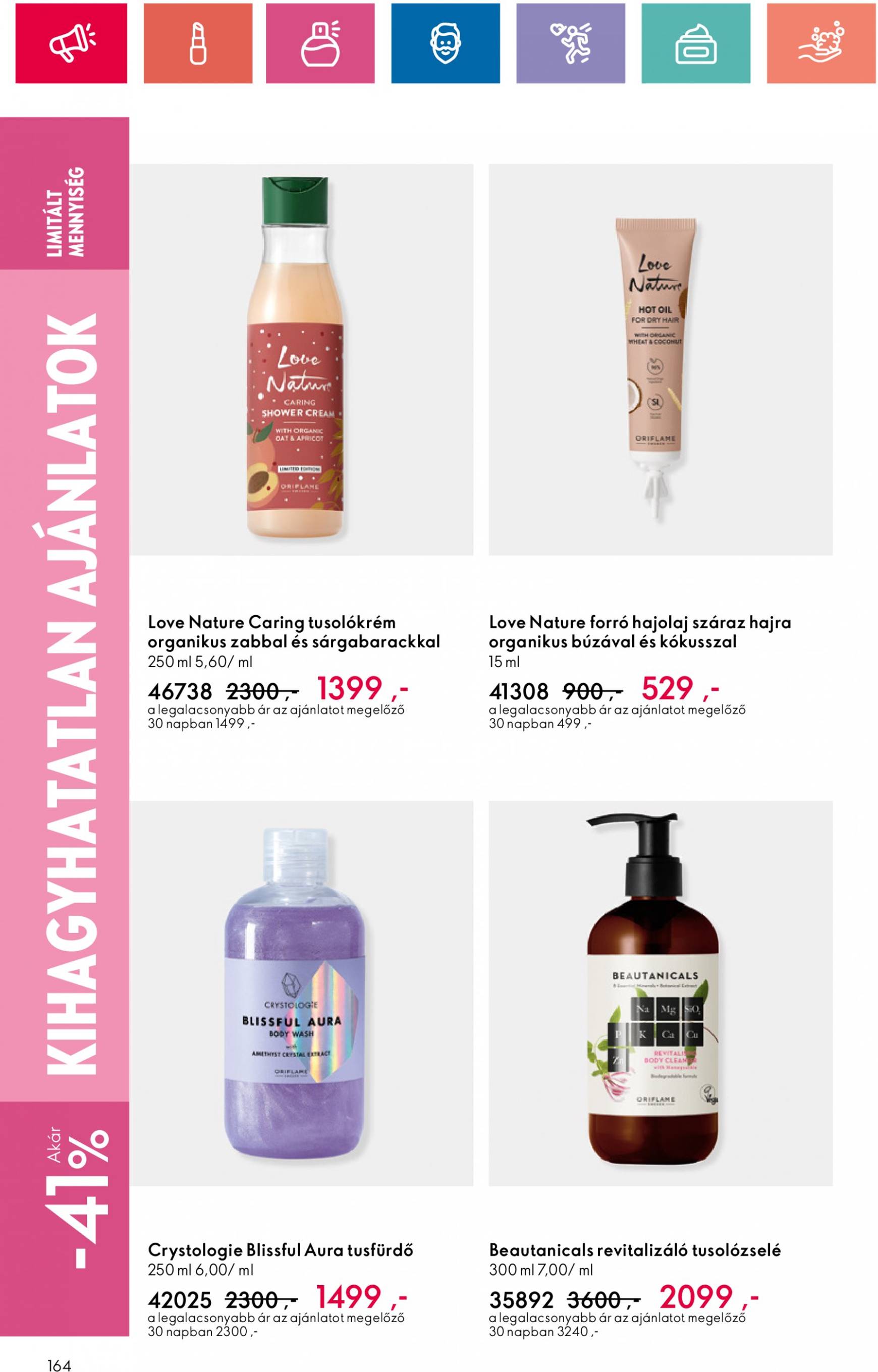 oriflame - Aktuális újság Oriflame 09.10. - 09.30. - page: 164