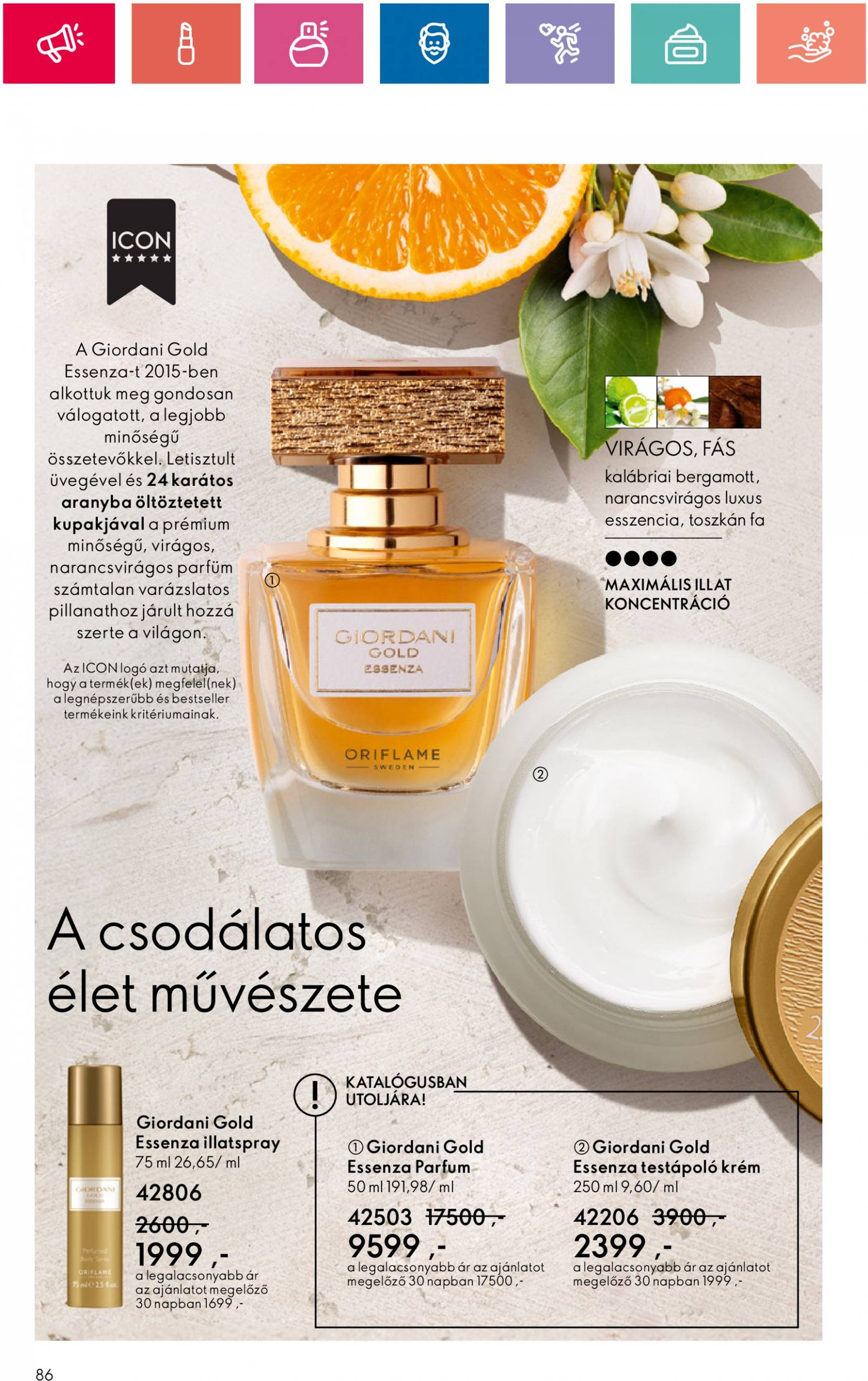 oriflame - Aktuális újság Oriflame 09.10. - 09.30. - page: 86