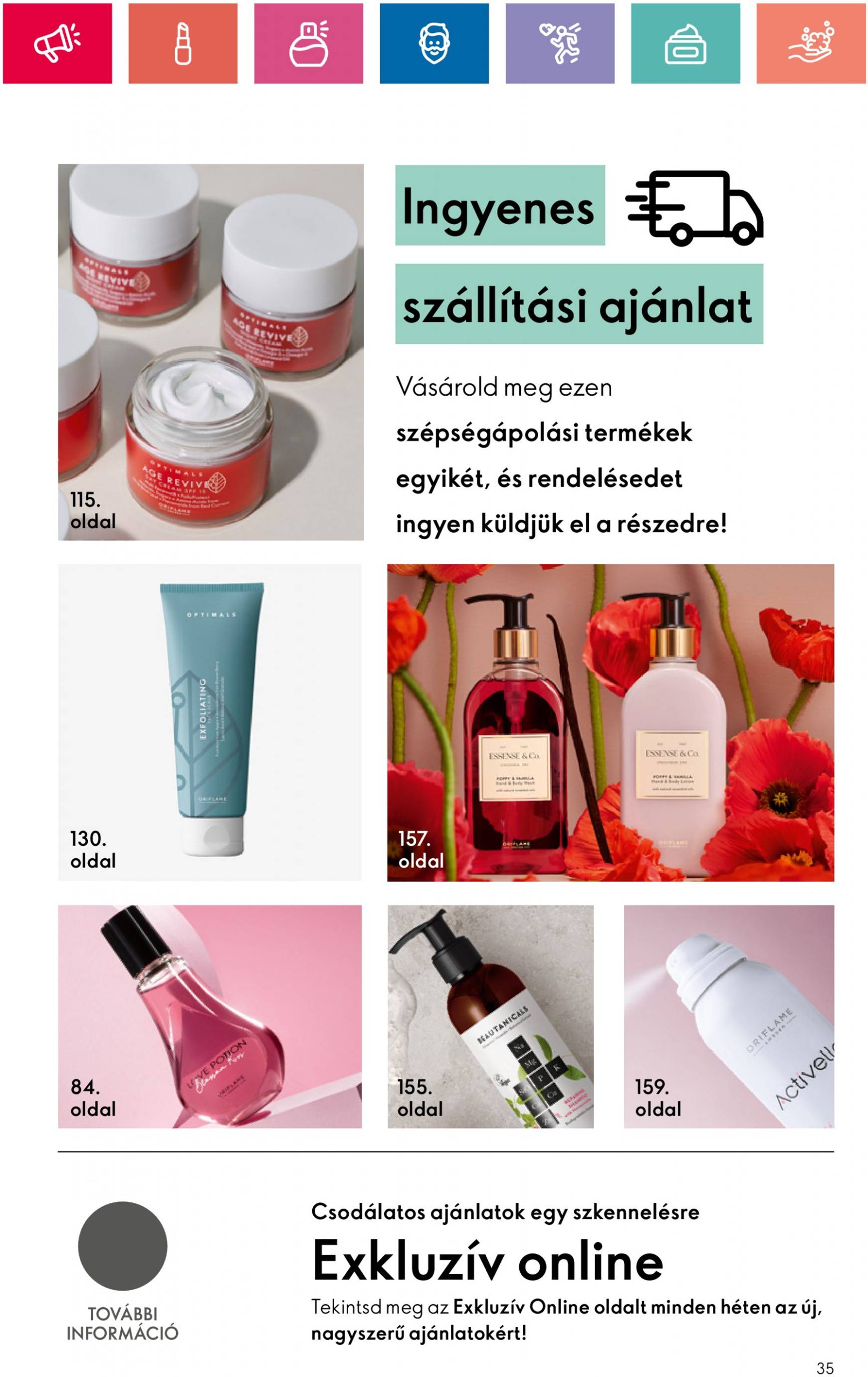 oriflame - Aktuális újság Oriflame 09.10. - 09.30. - page: 35