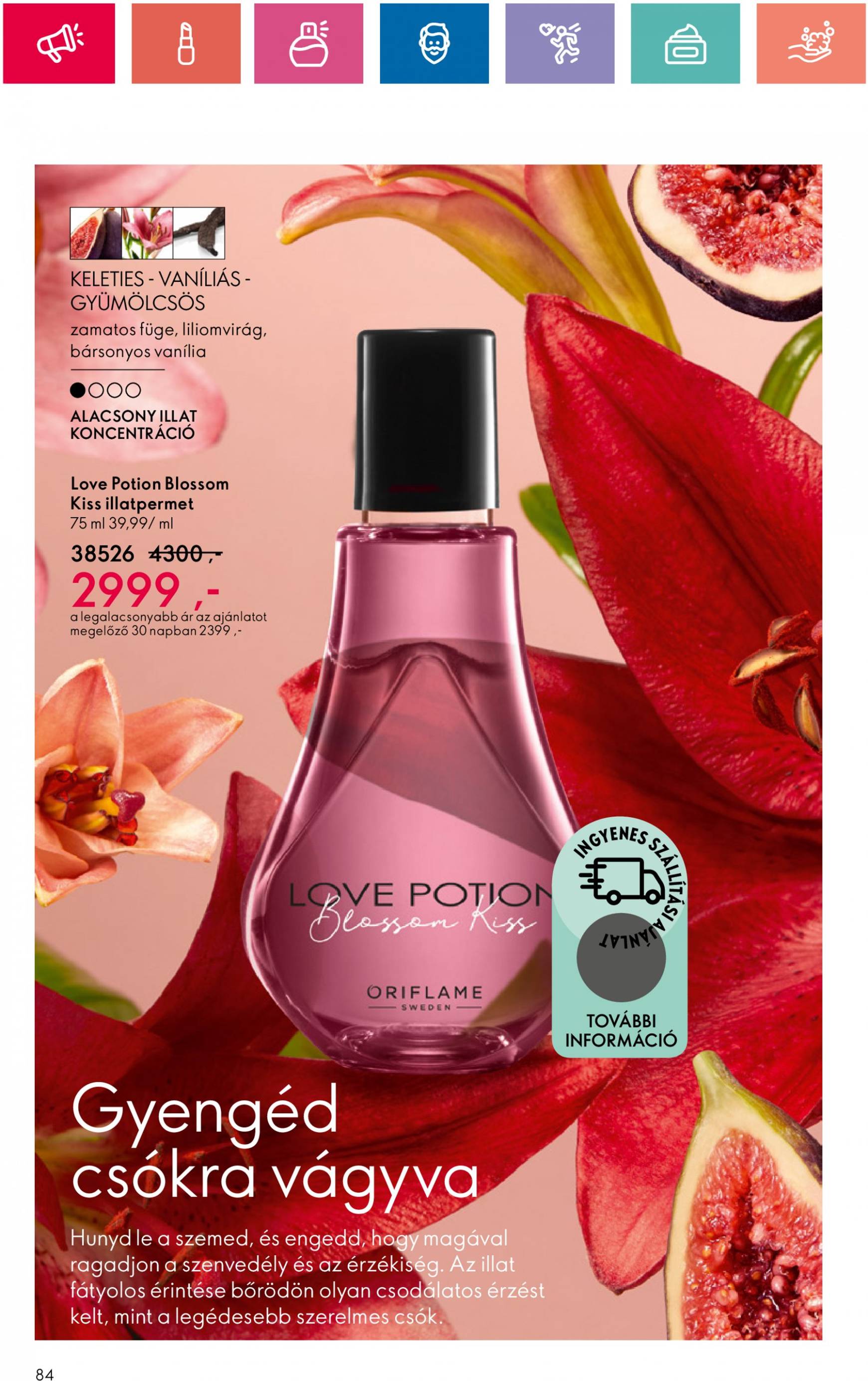 oriflame - Aktuális újság Oriflame 09.10. - 09.30. - page: 84