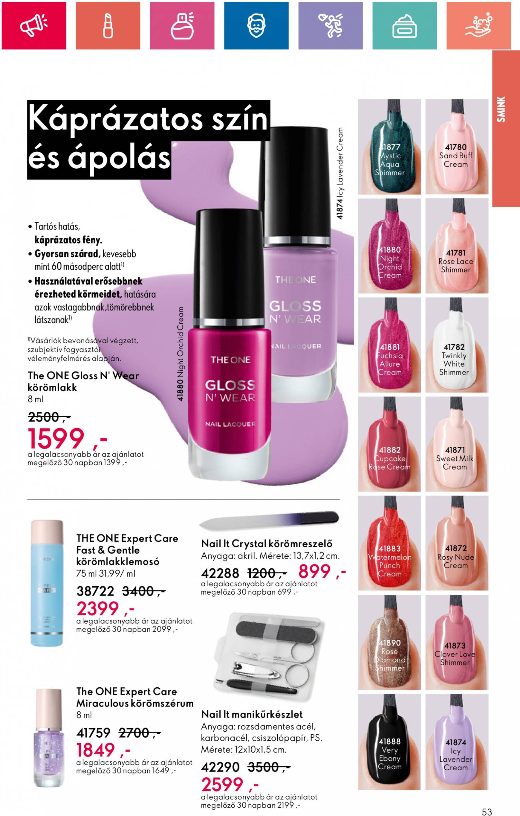 oriflame - Aktuális újság Oriflame 09.10. - 09.30. - page: 53