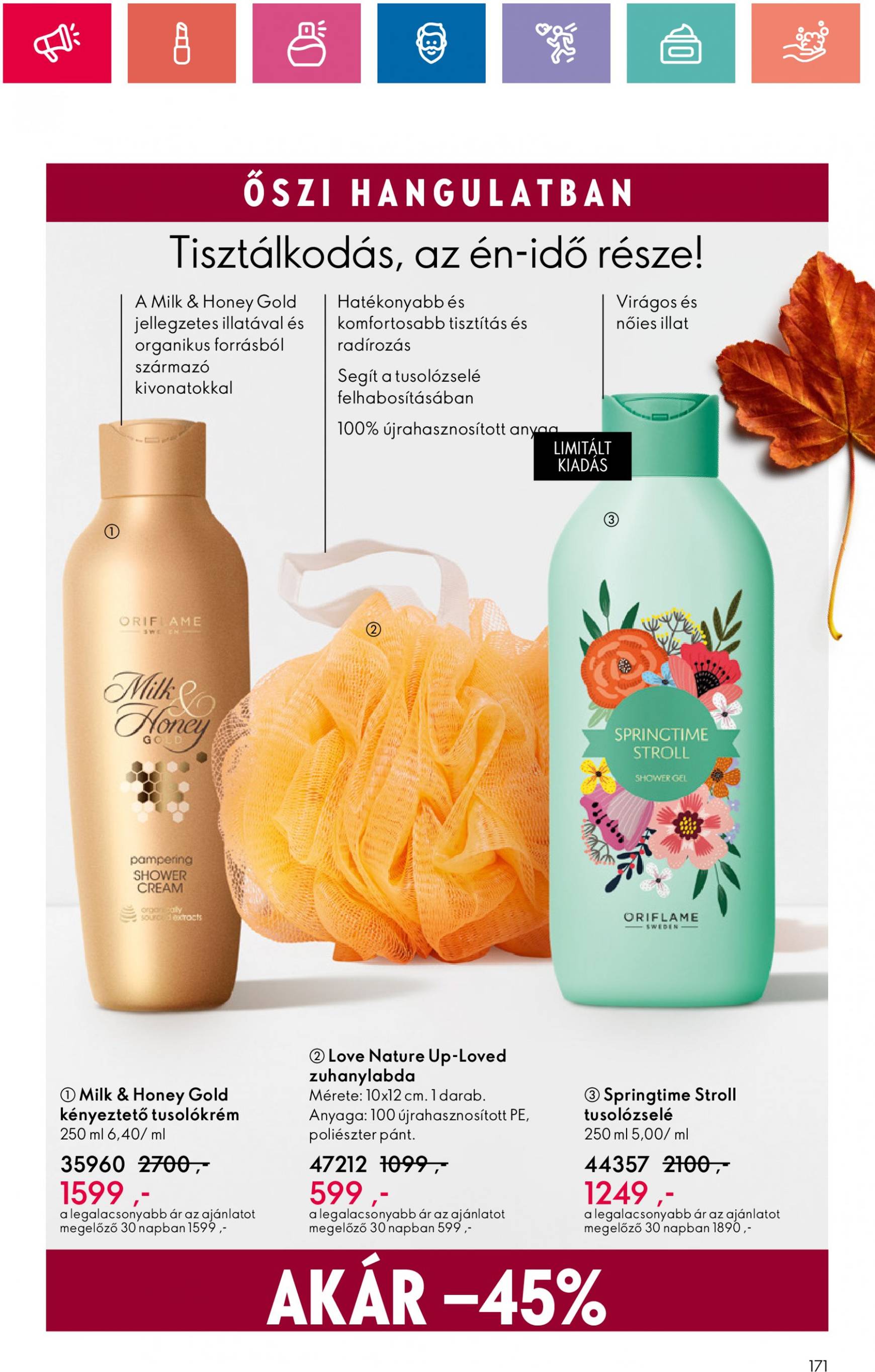 oriflame - Aktuális újság Oriflame 09.10. - 09.30. - page: 171