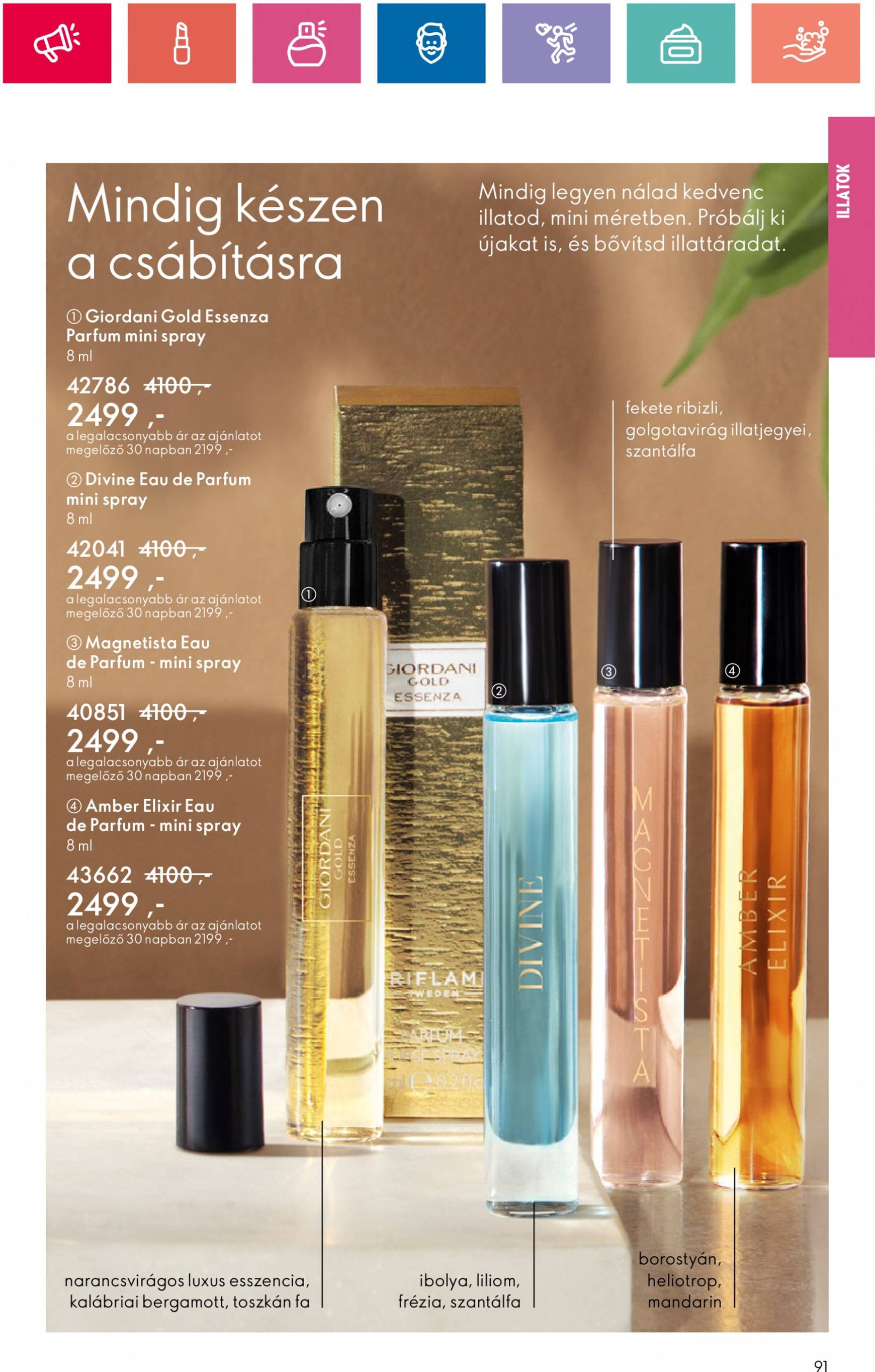 oriflame - Aktuális újság Oriflame 09.10. - 09.30. - page: 91