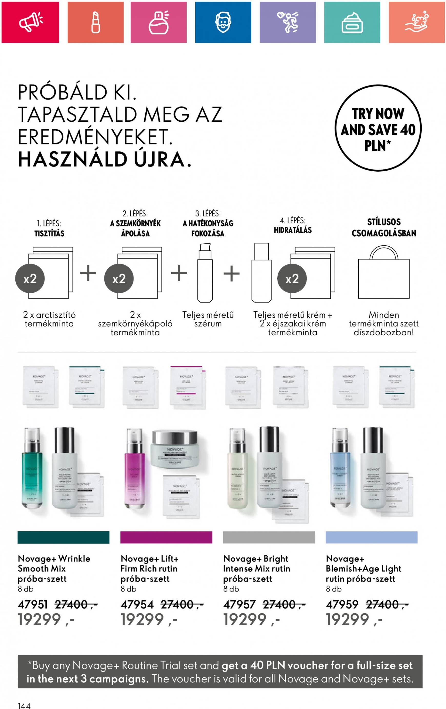 oriflame - Aktuális újság Oriflame 09.10. - 09.30. - page: 144