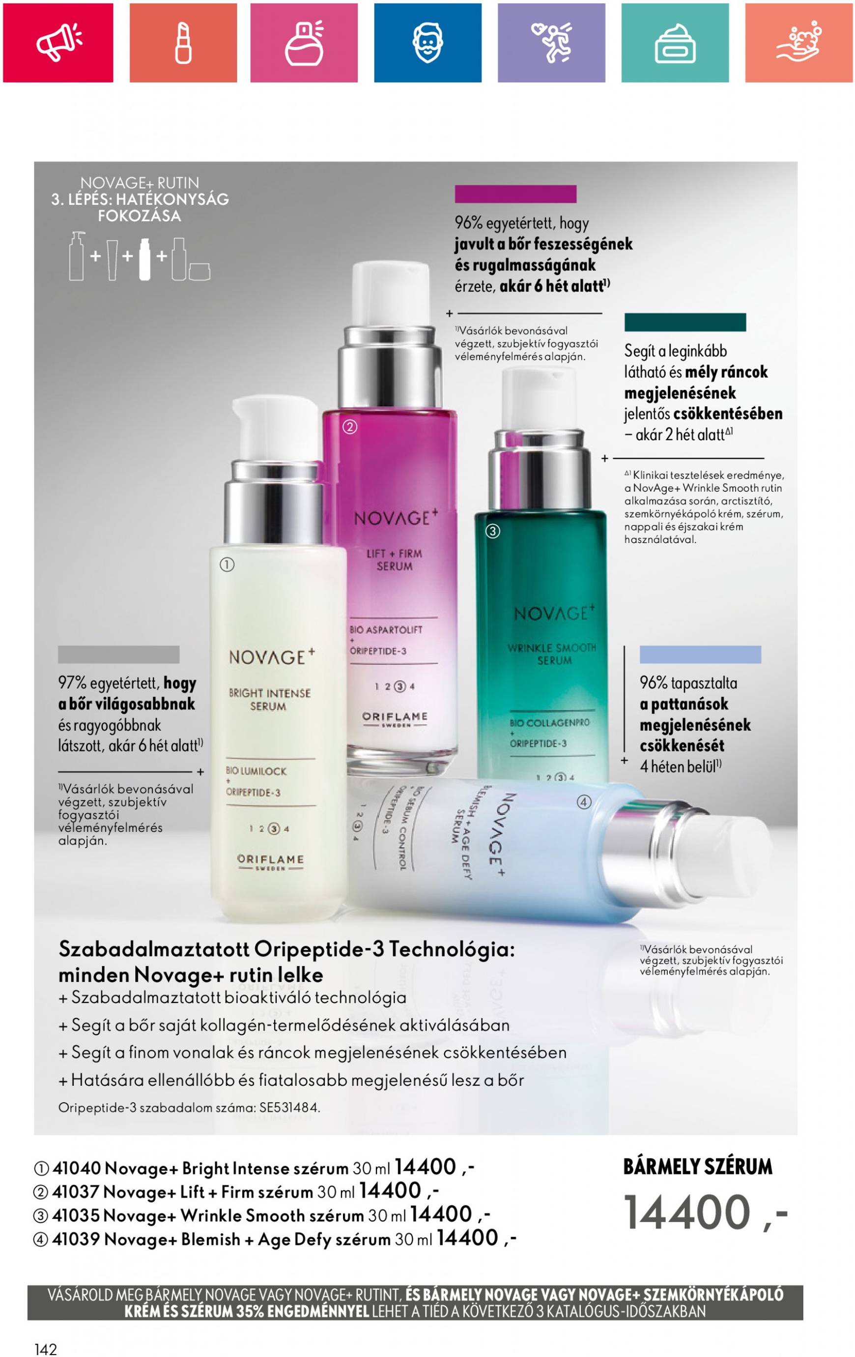 oriflame - Aktuális újság Oriflame 09.10. - 09.30. - page: 142