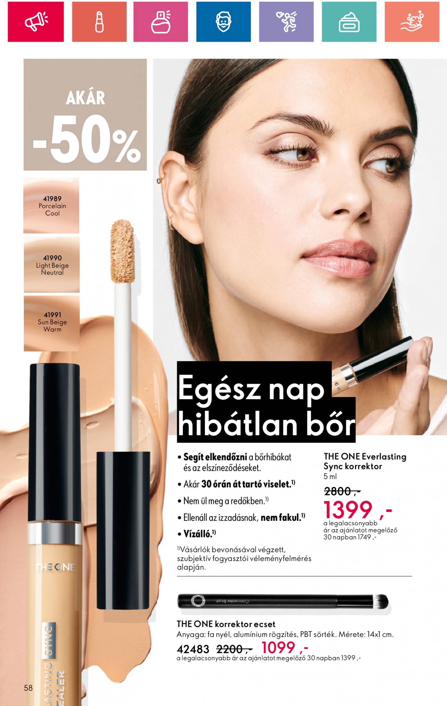 oriflame - Aktuális újság Oriflame 09.10. - 09.30. - page: 58