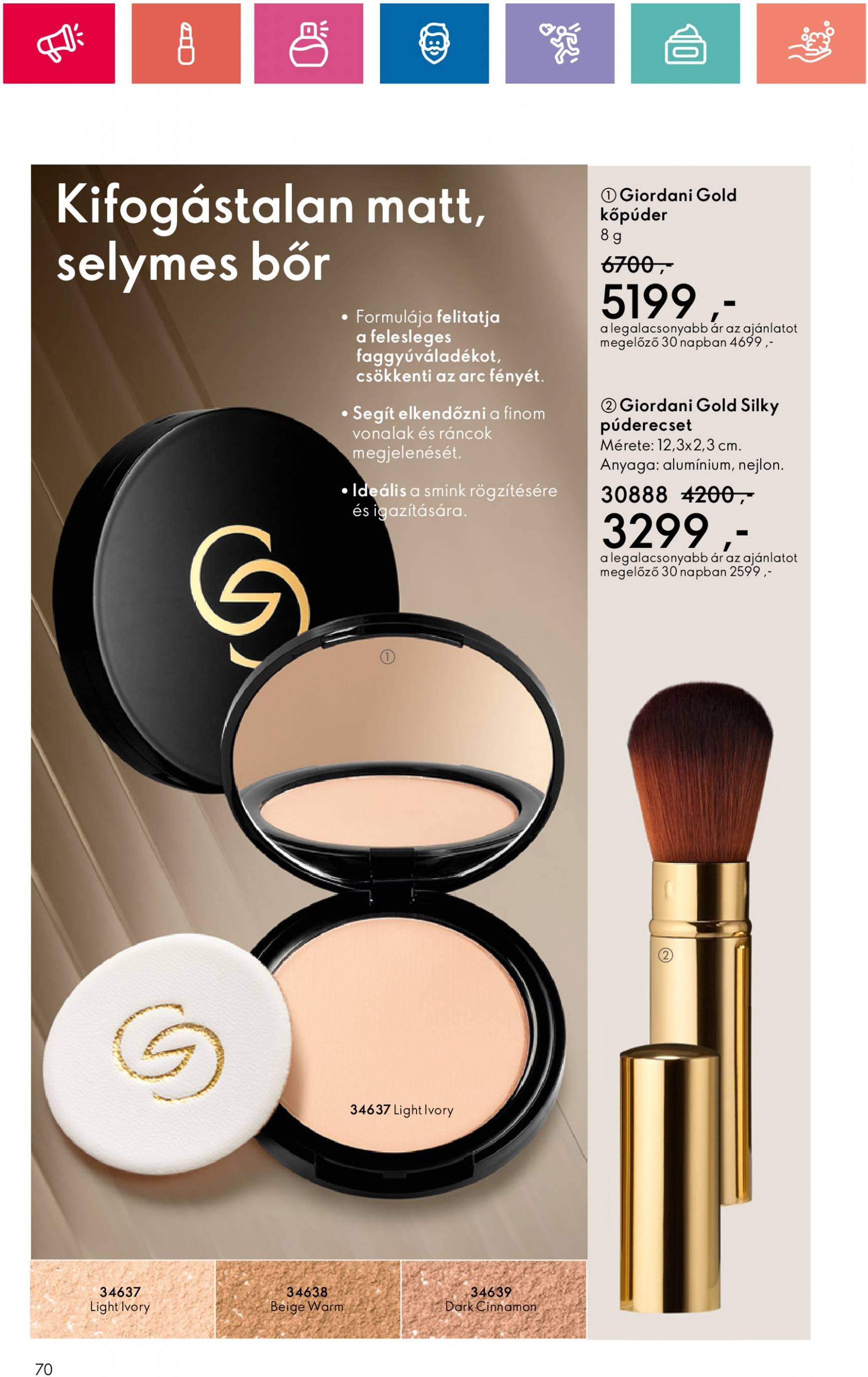 oriflame - Aktuális újság Oriflame 09.10. - 09.30. - page: 70