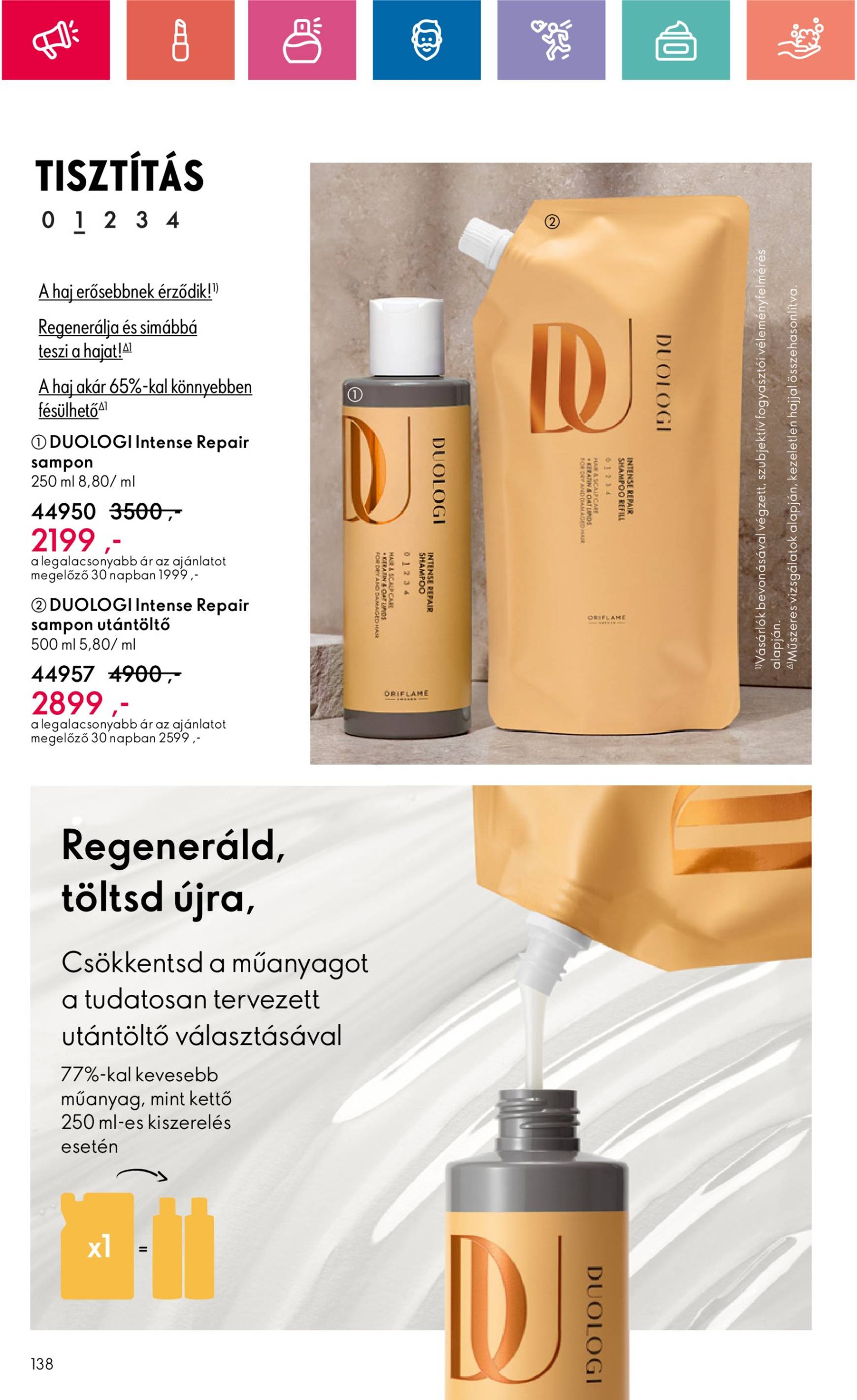 oriflame - Oriflame akciós újság, érvényes 10.20. - 11.09. - page: 138