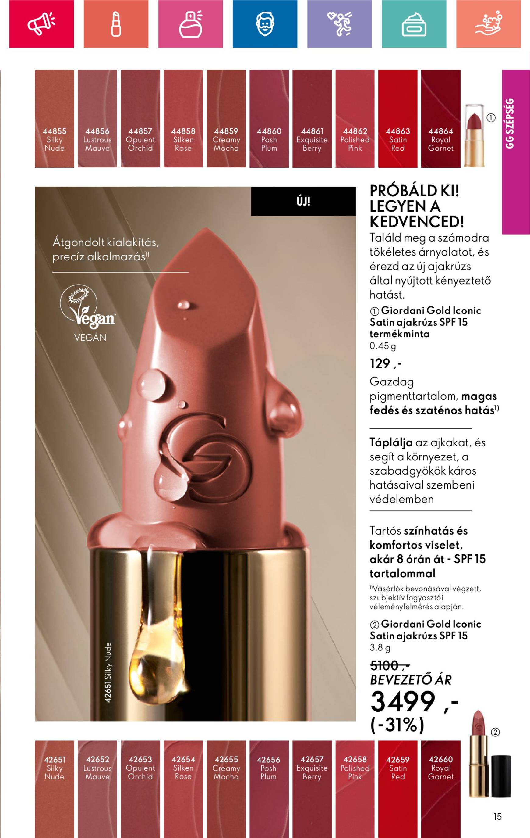 oriflame - Oriflame akciós újság, érvényes 10.20. - 11.09. - page: 15