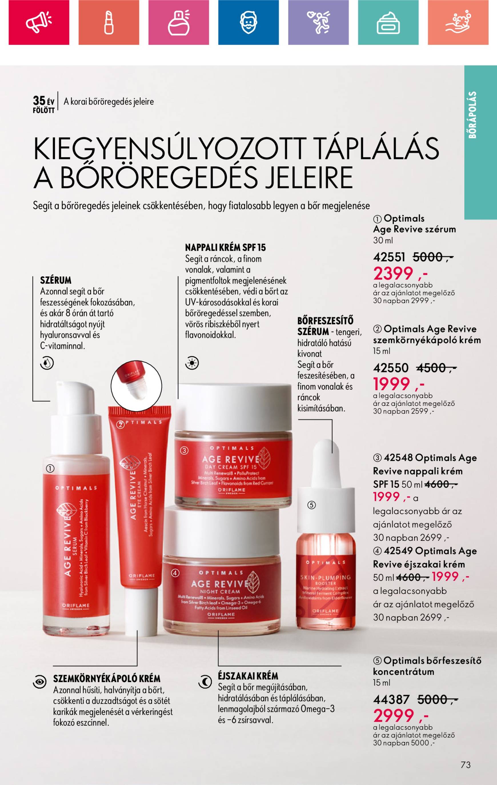 oriflame - Oriflame akciós újság, érvényes 10.20. - 11.09. - page: 73