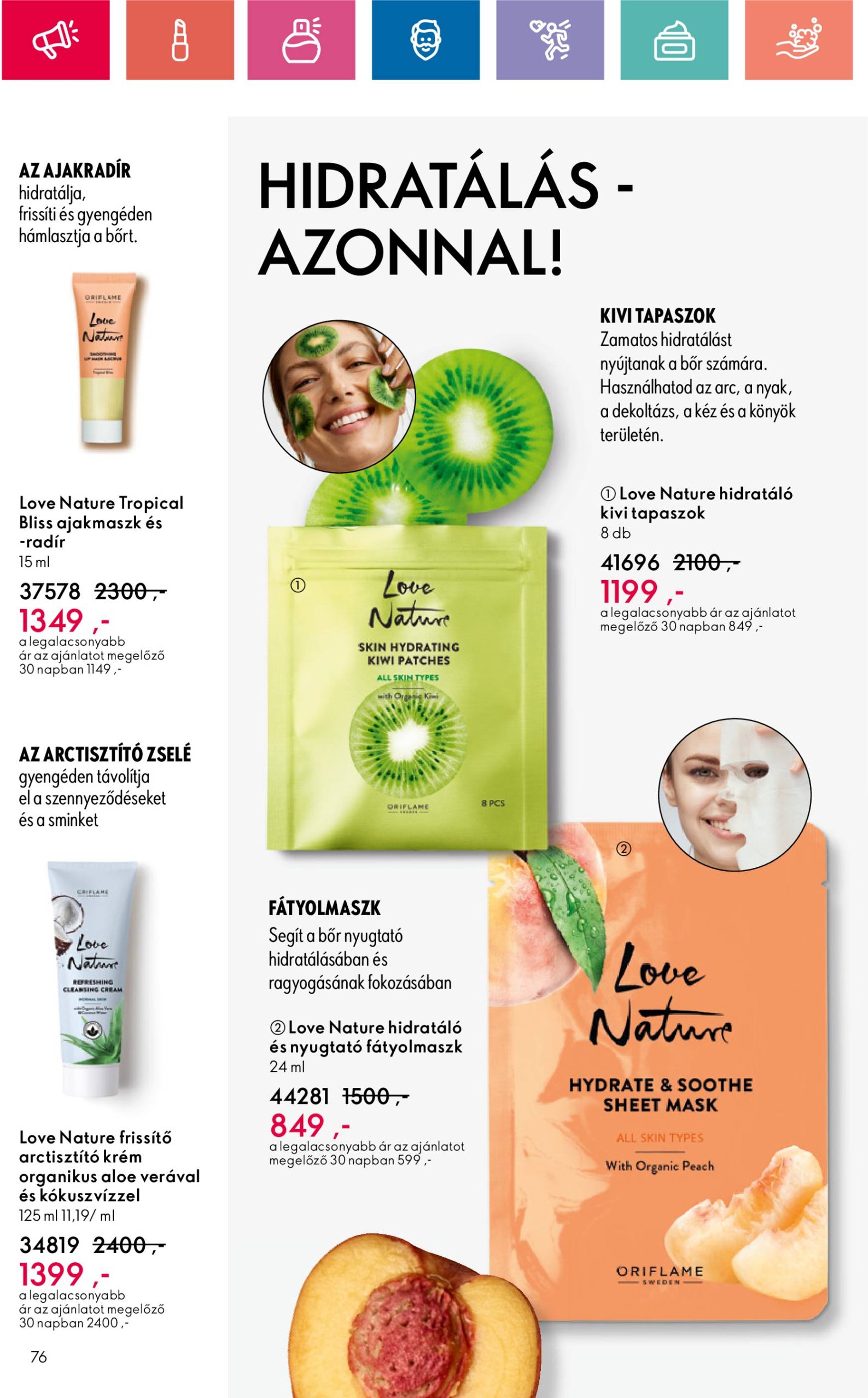 oriflame - Oriflame akciós újság, érvényes 10.20. - 11.09. - page: 76