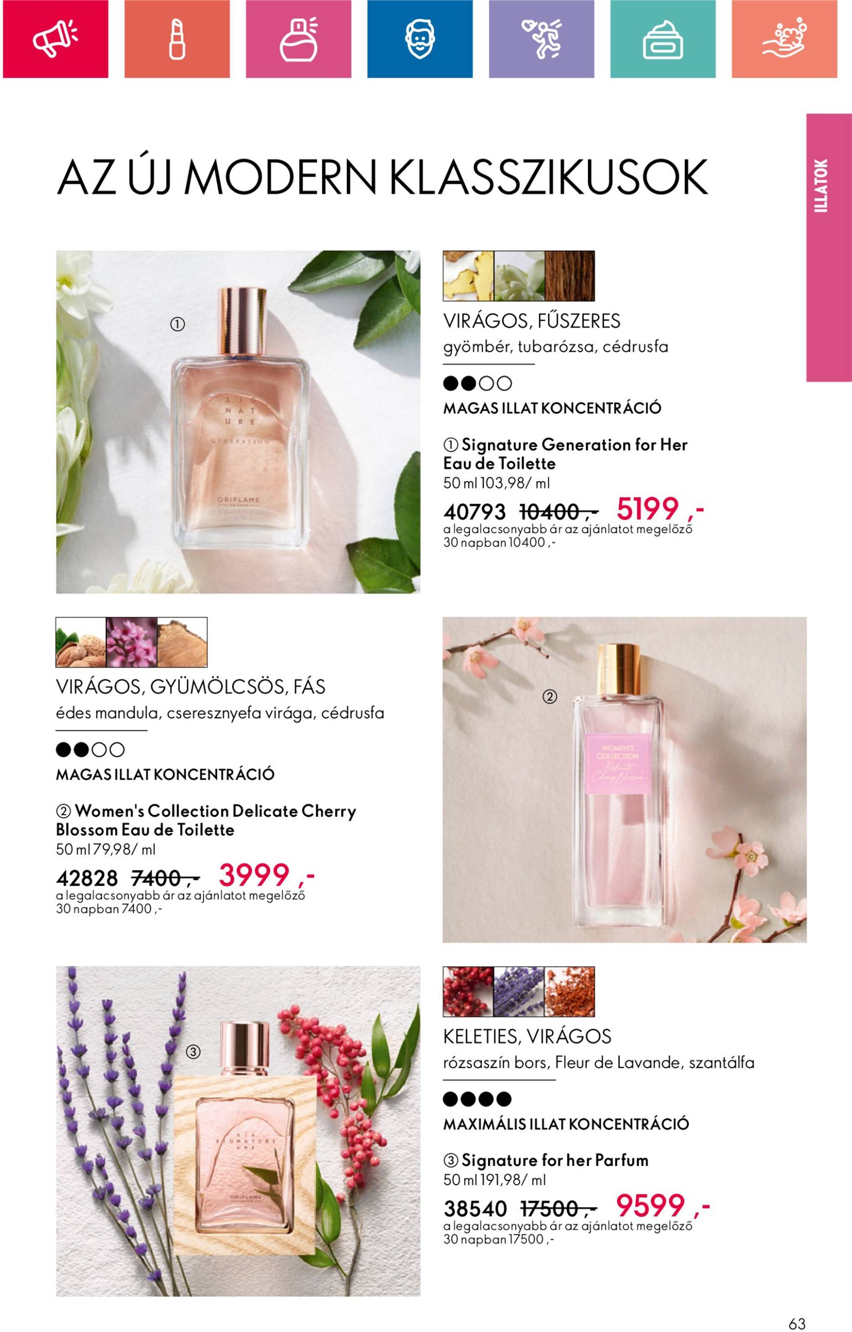 oriflame - Oriflame akciós újság, érvényes 10.20. - 11.09. - page: 63